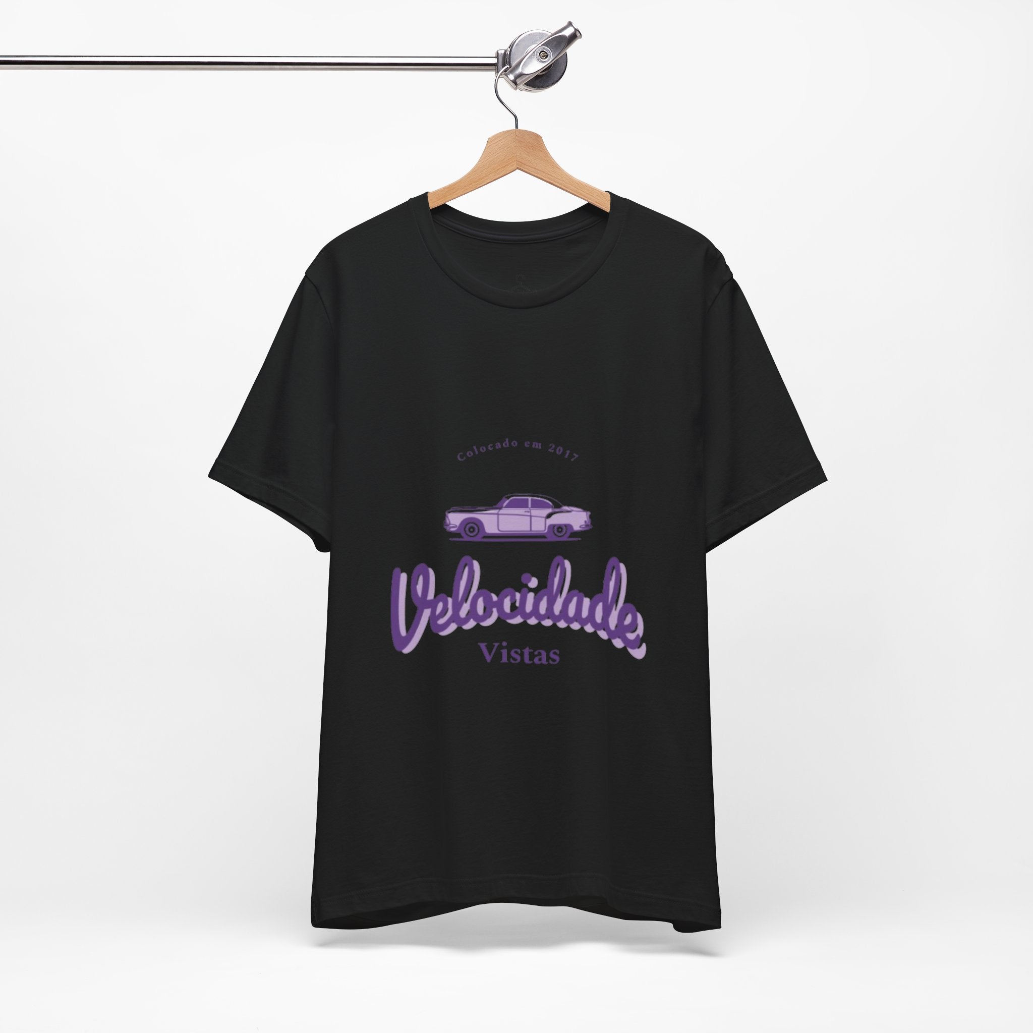 Velocidade Vintage Car T-Shirt – Retro Speed Racing Graphic Tee