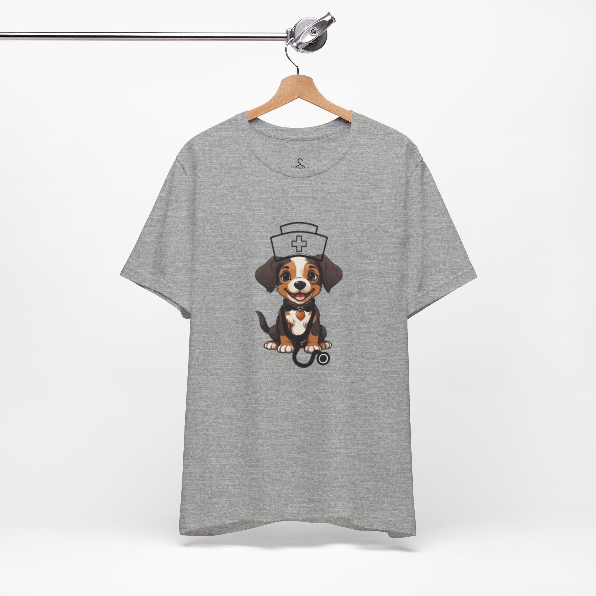 Minimalist Dog T-Shirt – Cute Pet Lover Graphic Tee