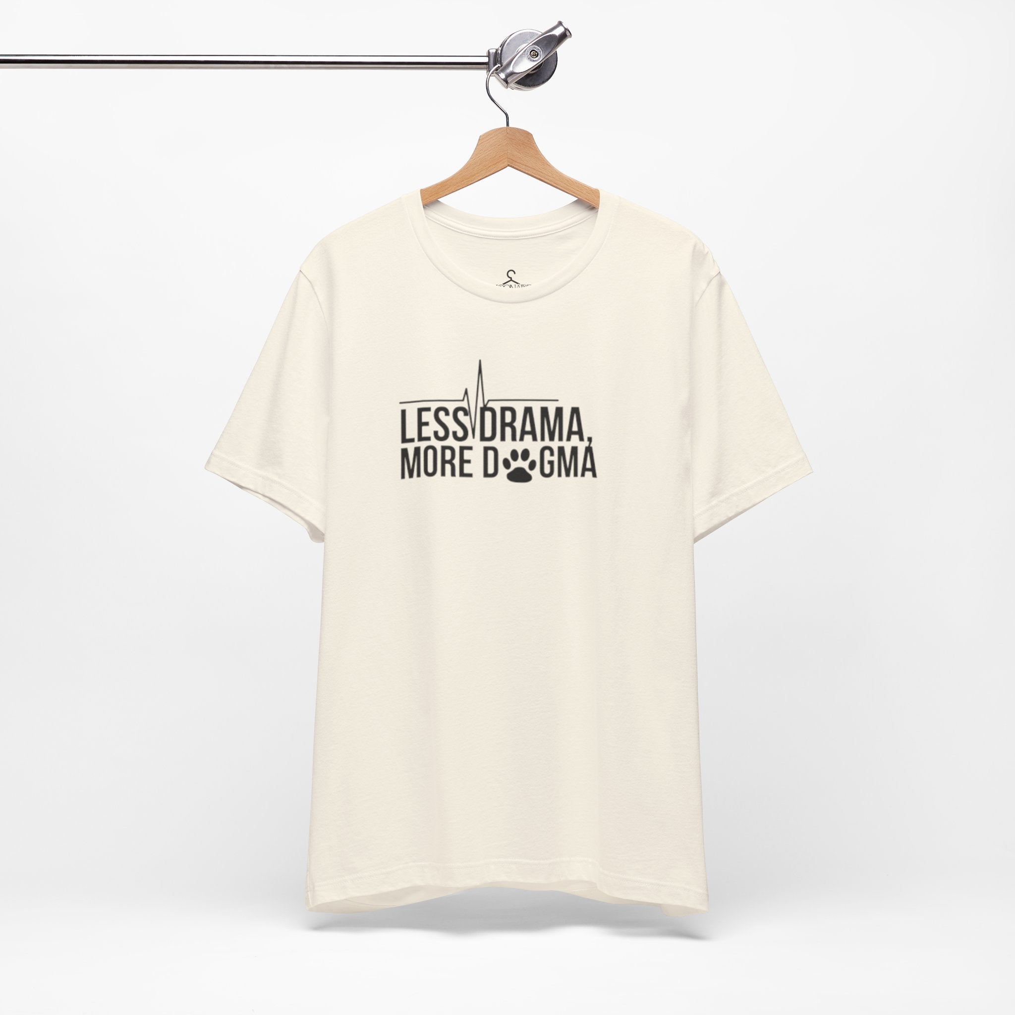 Less Drama More Dog Mama T-Shirt – Funny Dog Mom Tee