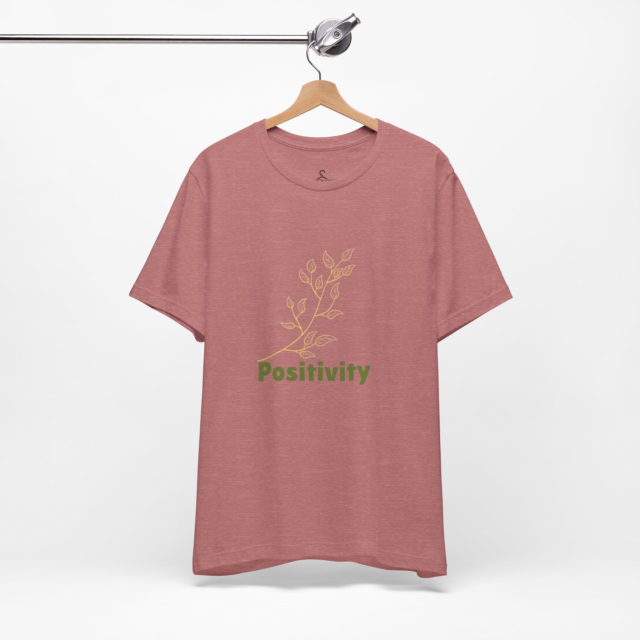 Positivity Flower T-Shirt – Aesthetic Graphic Tee with Positive Vibes (Unisex)