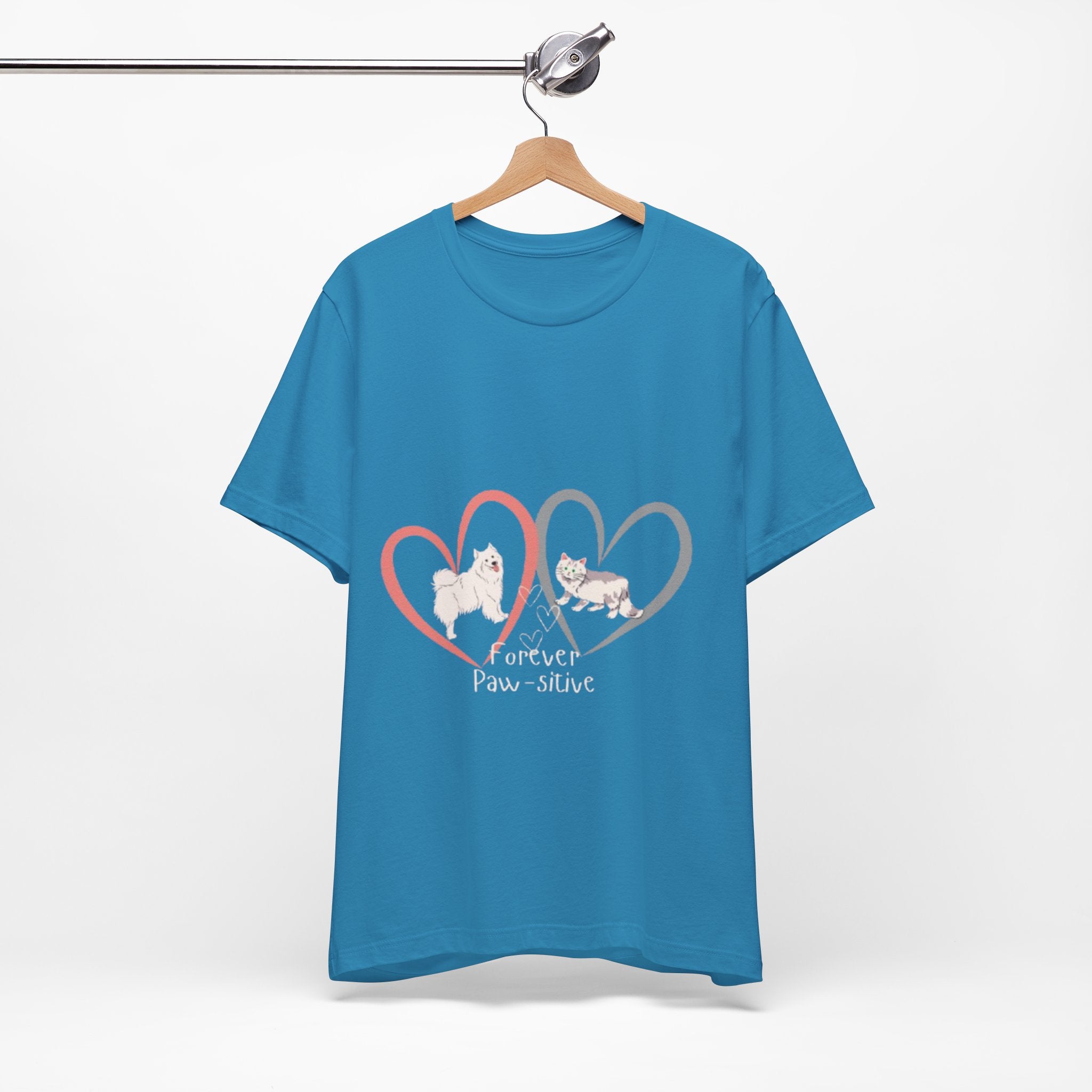 Always Paw-sitive T-Shirt – Cute Pet Lover Positive Vibes Tee