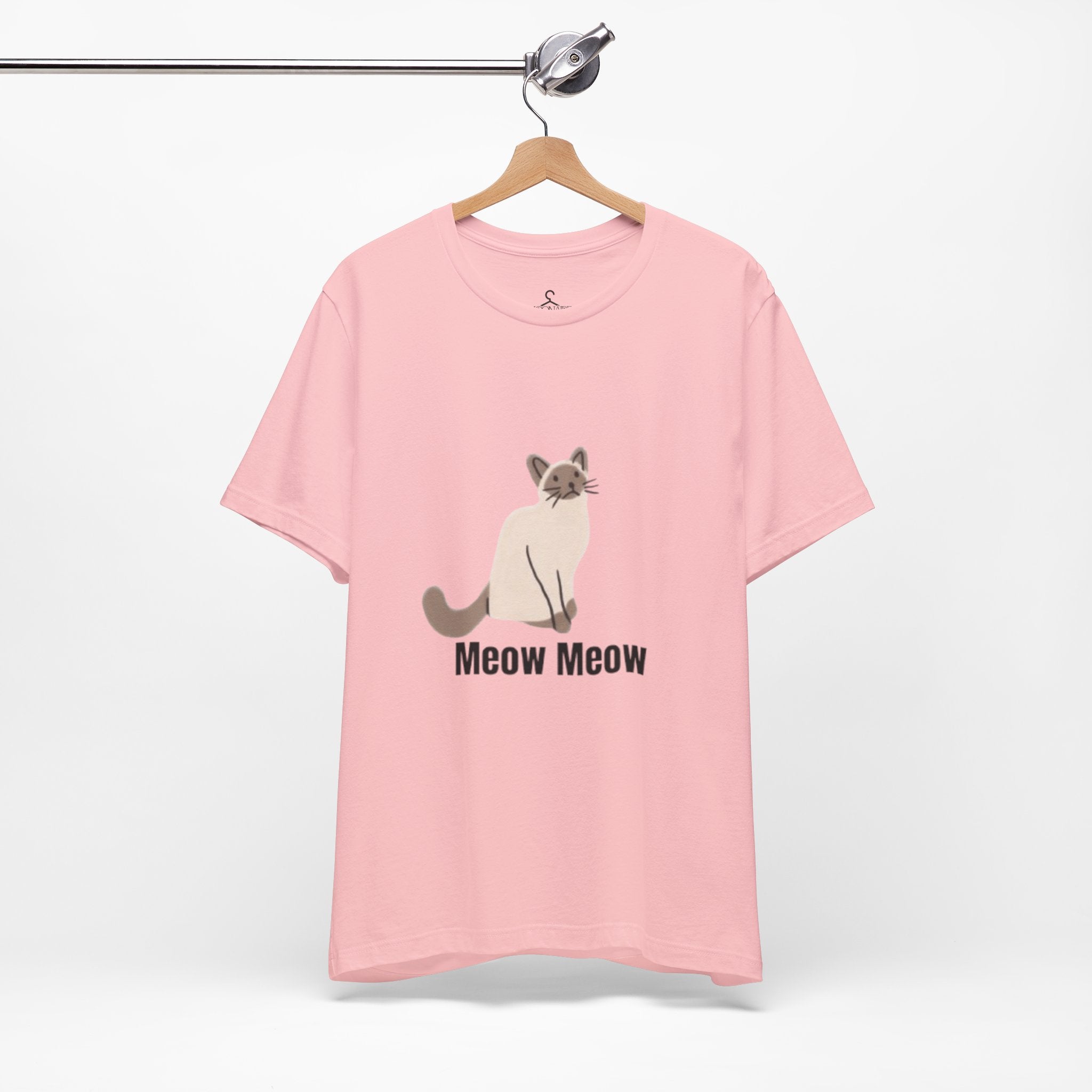 Meow Meow T-Shirt – Cute Cat Lover Graphic Tee