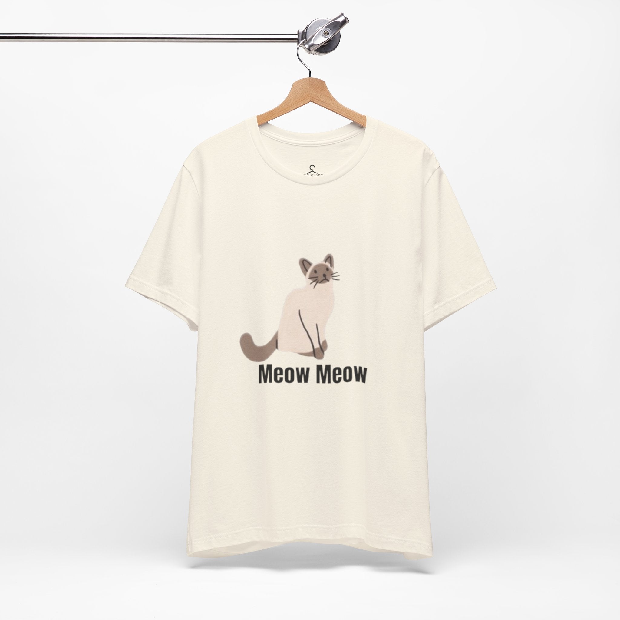 Meow Meow T-Shirt – Cute Cat Lover Graphic Tee