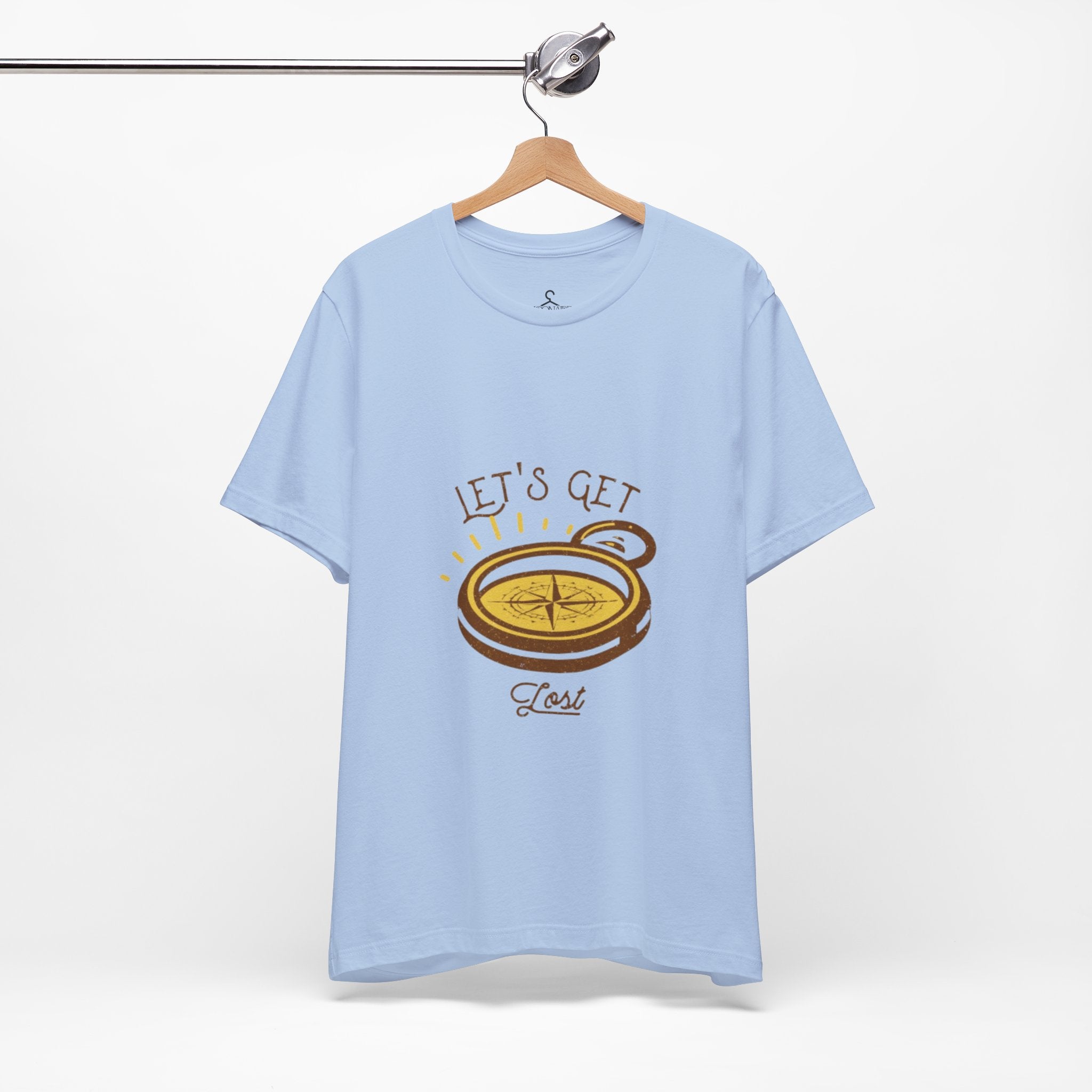 Let’s Get Lost T-Shirt – Compass Outdoor Adventure Travel Tee