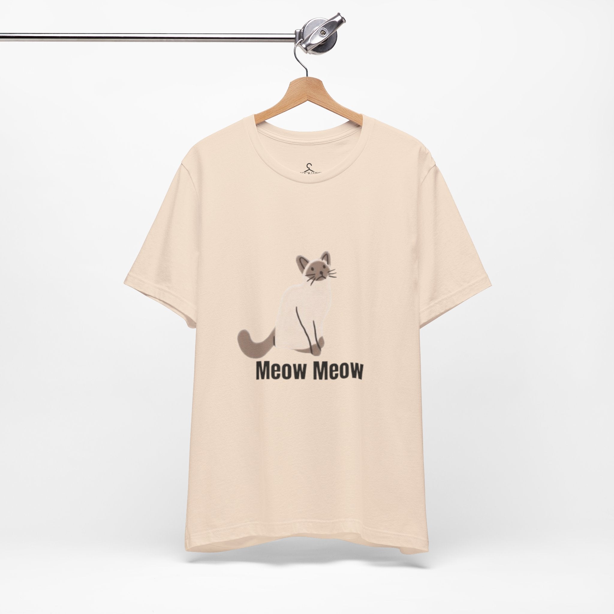 Meow Meow T-Shirt – Cute Cat Lover Graphic Tee