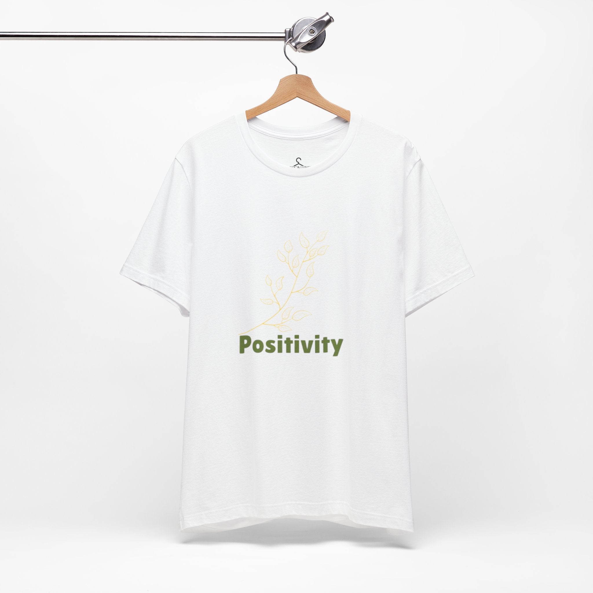 Positivity Flower T-Shirt – Aesthetic Graphic Tee with Positive Vibes (Unisex)