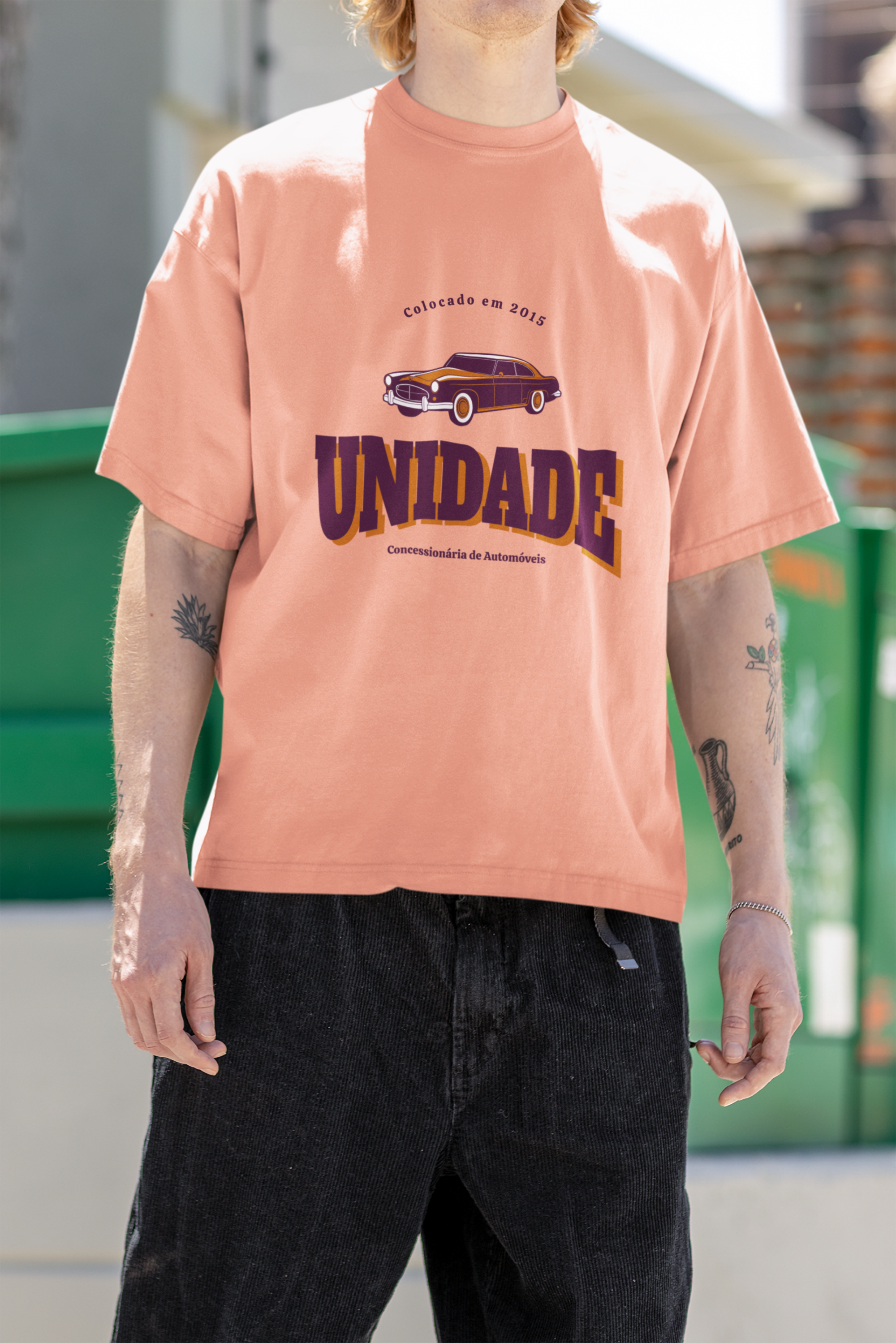 Vintage Unidade T-Shirt – Retro Old Car Graphic Tee