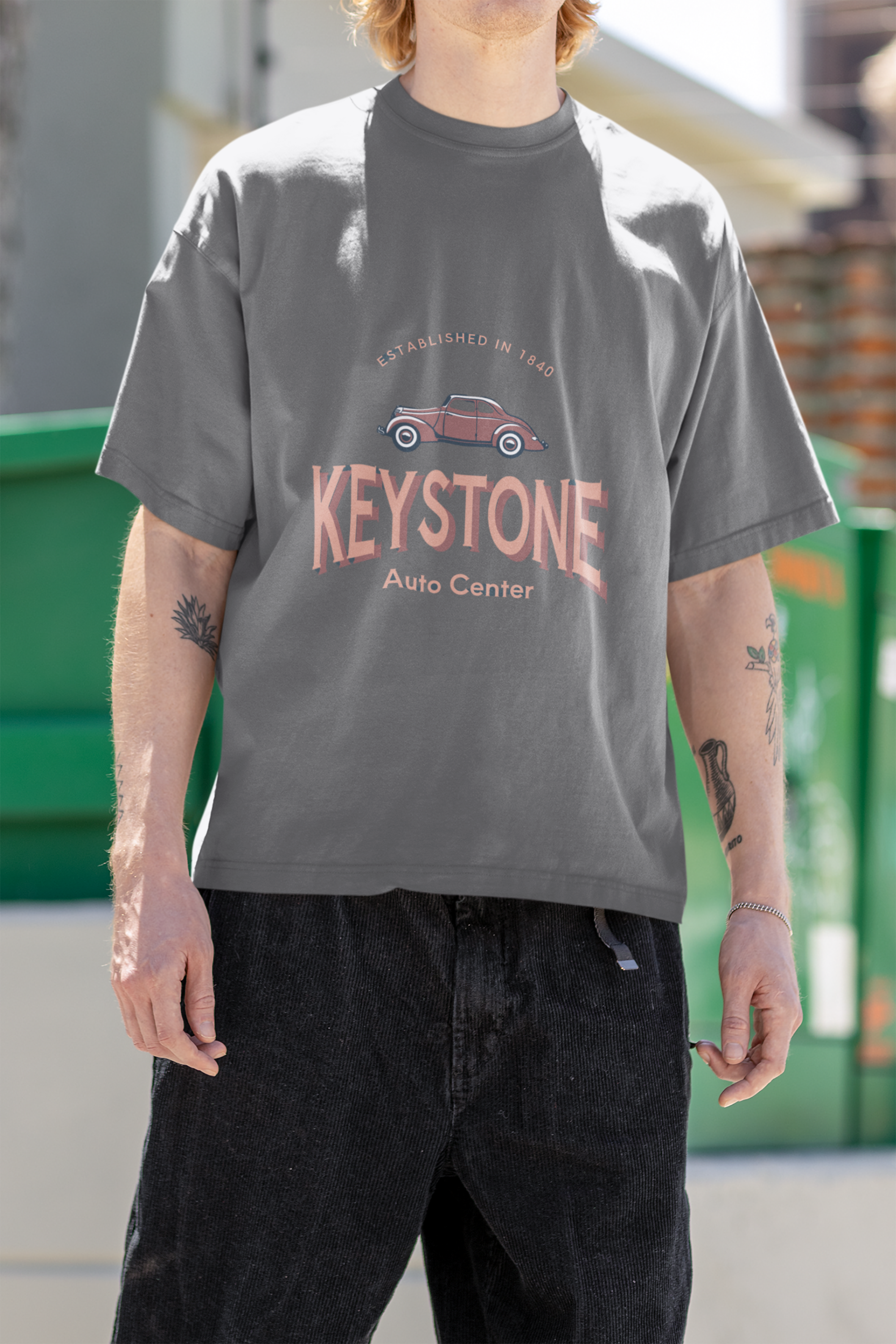 Vintage Keystone T-Shirt – Retro Car Graphic Tee