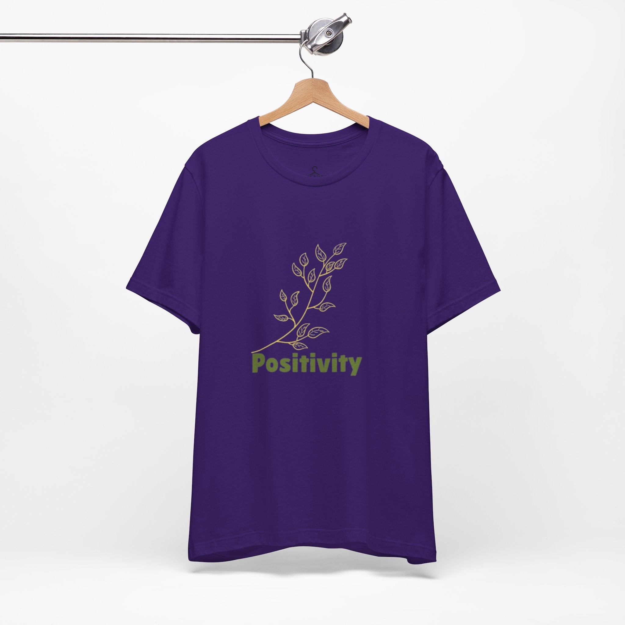Positivity Flower T-Shirt – Aesthetic Graphic Tee with Positive Vibes (Unisex)