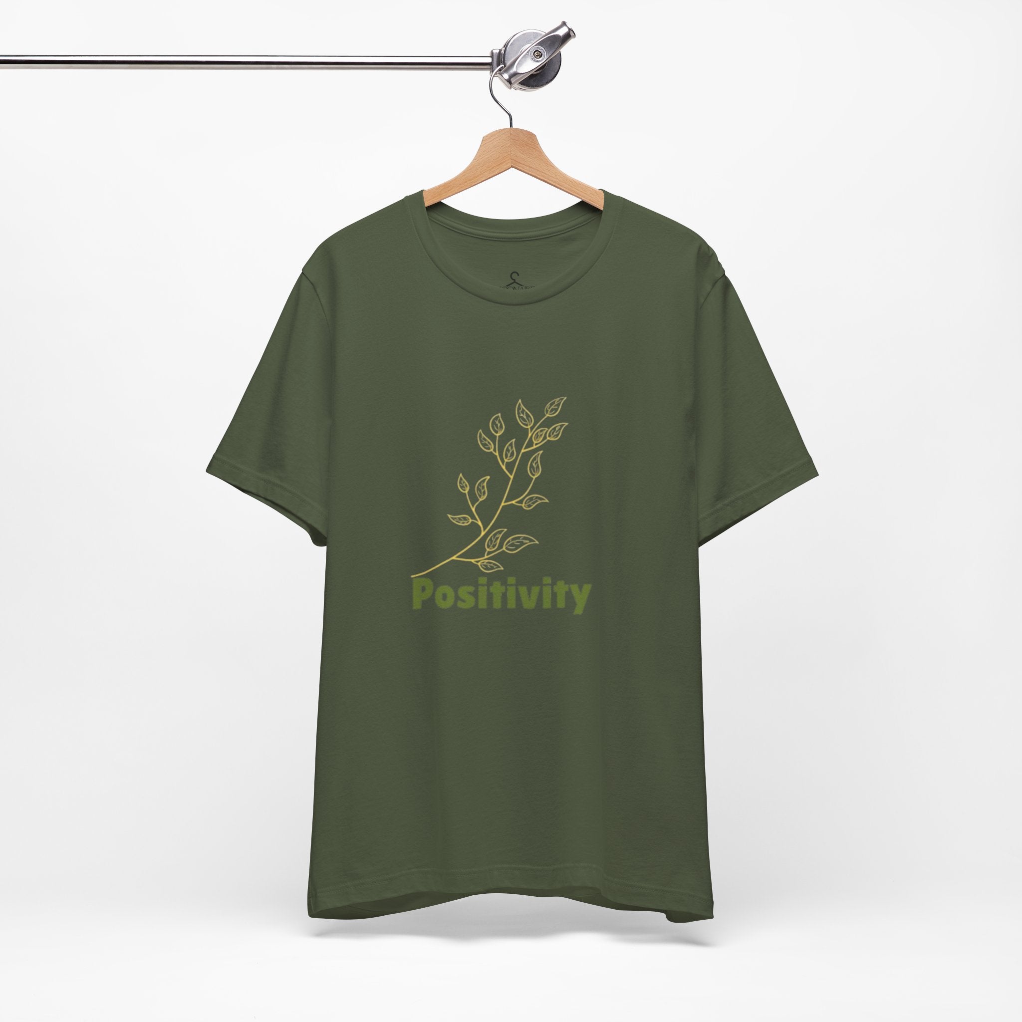 Positivity Flower T-Shirt – Aesthetic Graphic Tee with Positive Vibes (Unisex)