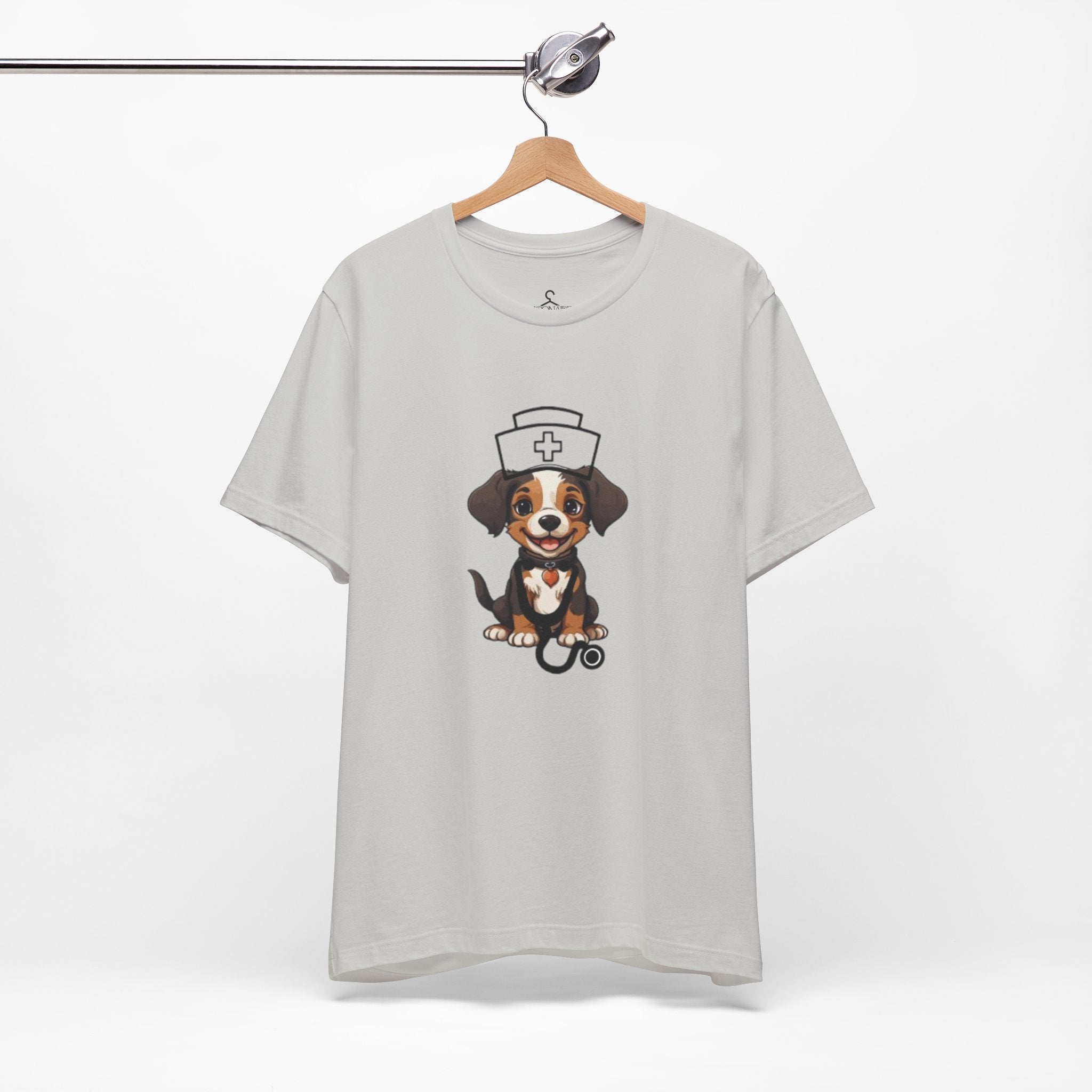 Minimalist Dog T-Shirt – Cute Pet Lover Graphic Tee