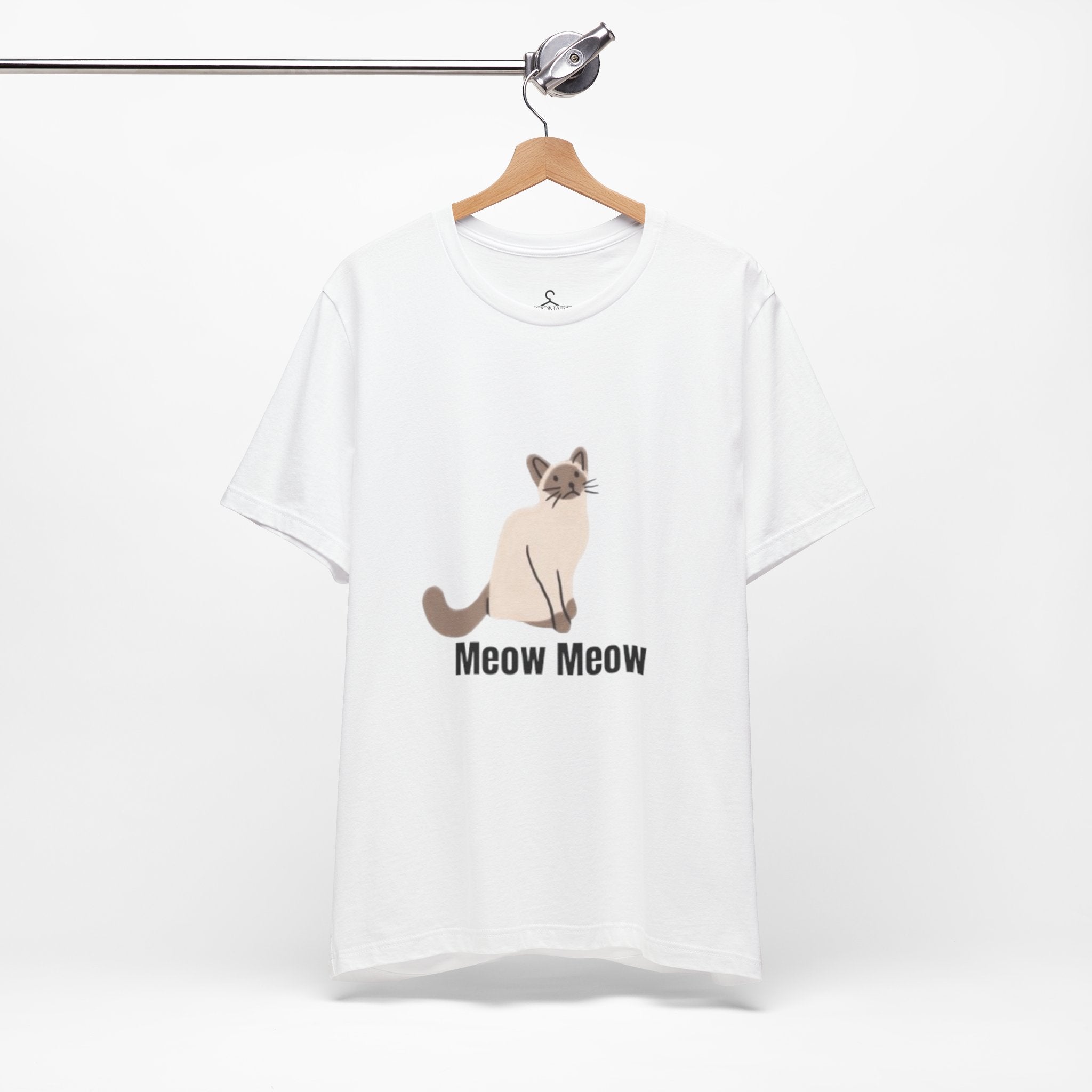 Meow Meow T-Shirt – Cute Cat Lover Graphic Tee