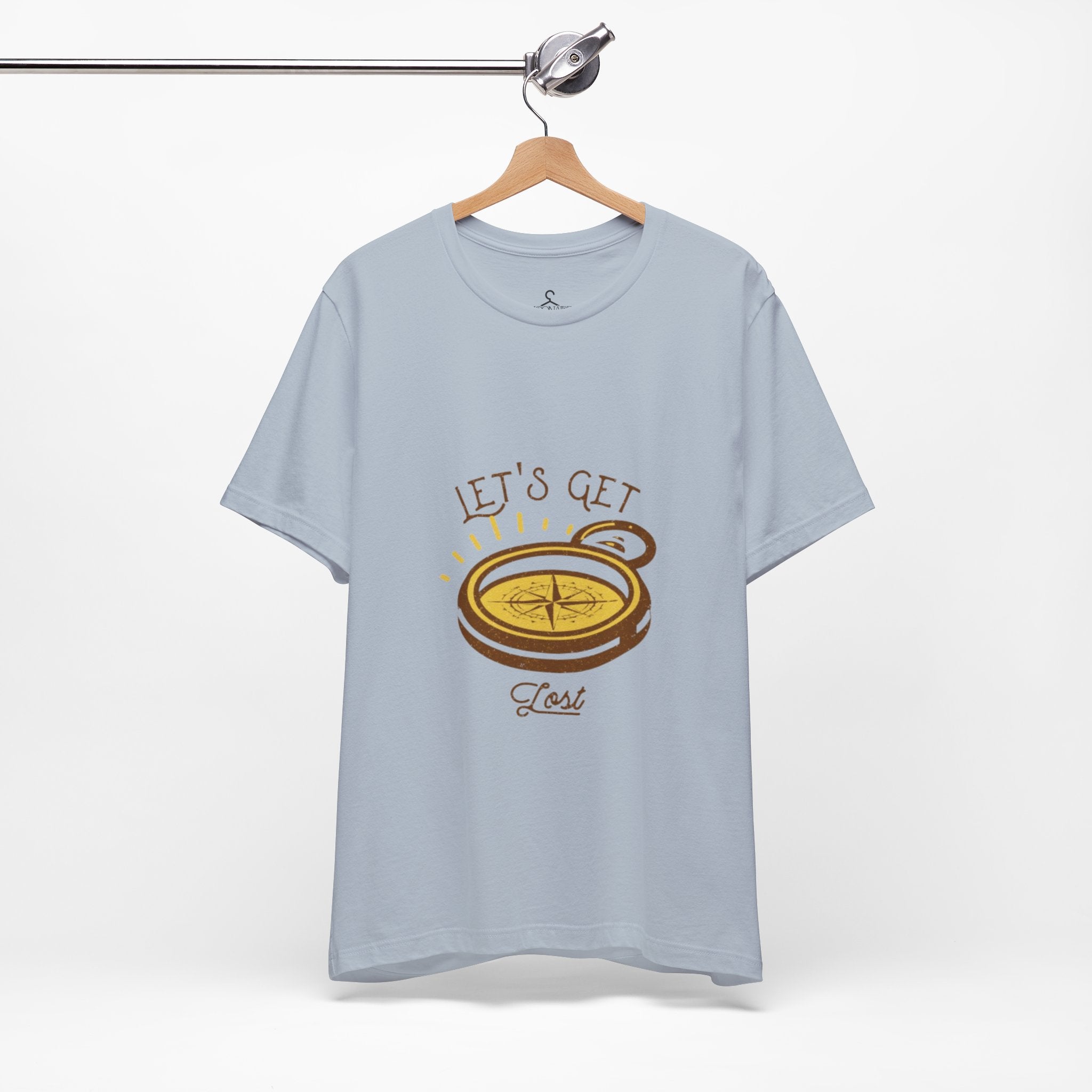 Let’s Get Lost T-Shirt – Compass Outdoor Adventure Travel Tee