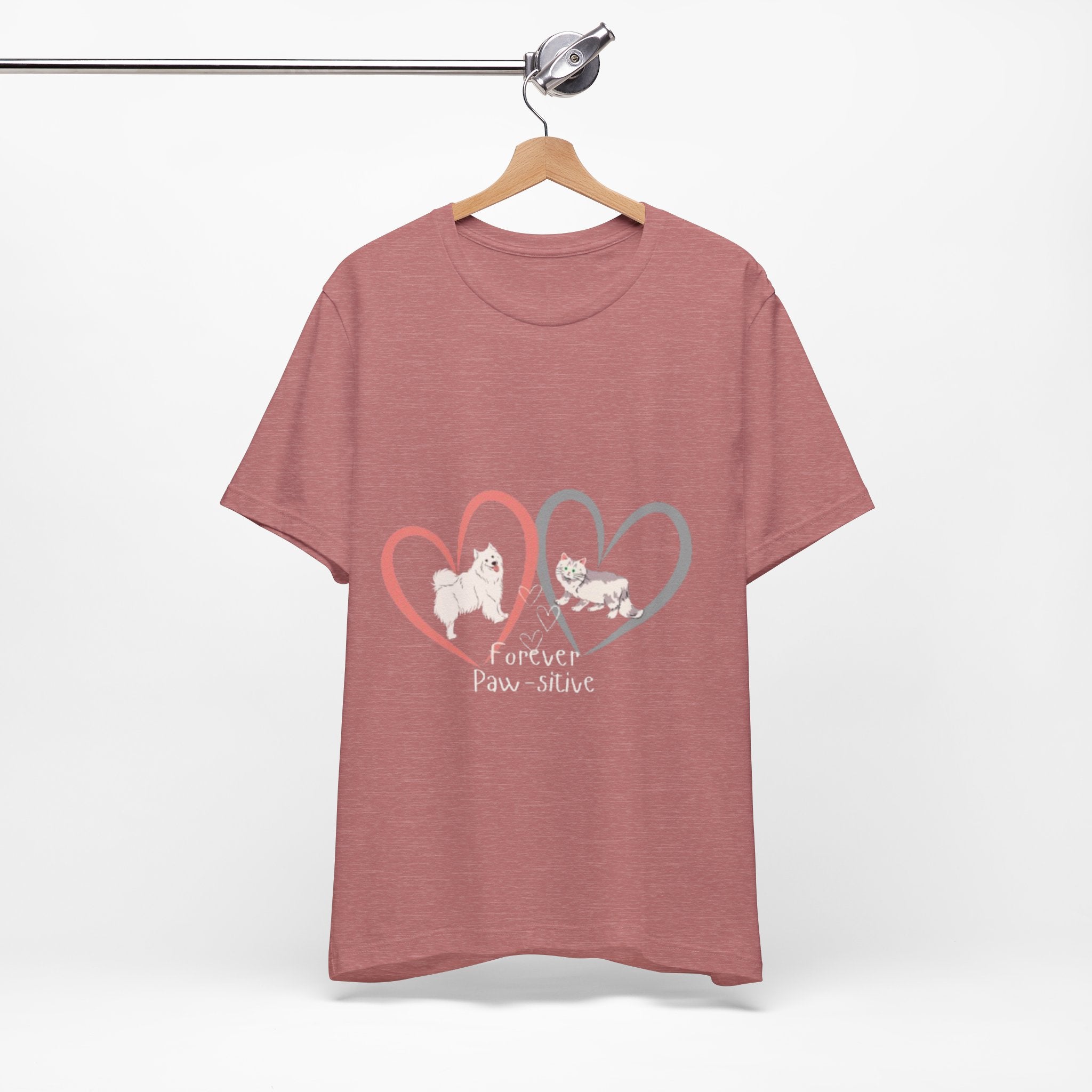 Always Paw-sitive T-Shirt – Cute Pet Lover Positive Vibes Tee