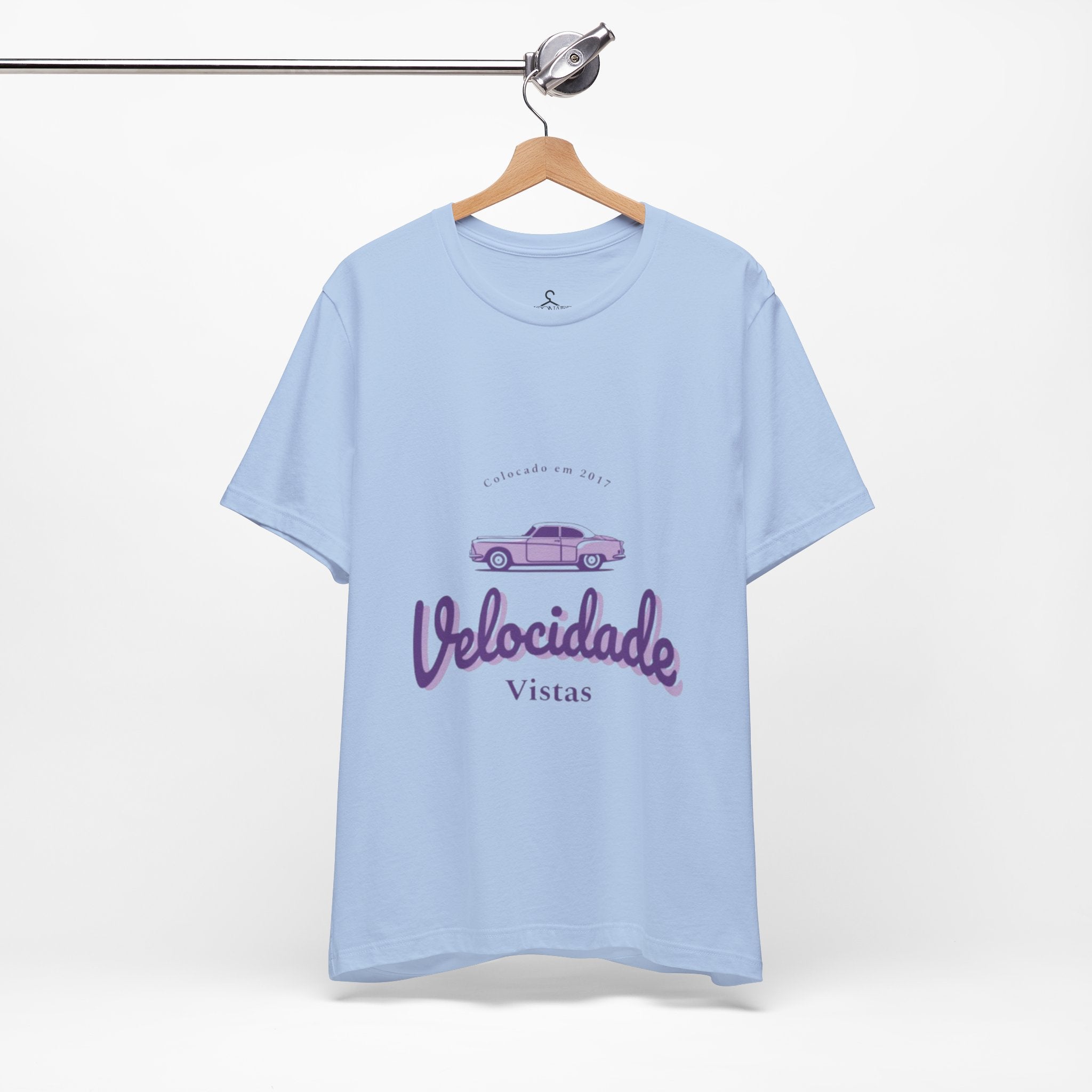Velocidade Vintage Car T-Shirt – Retro Speed Racing Graphic Tee