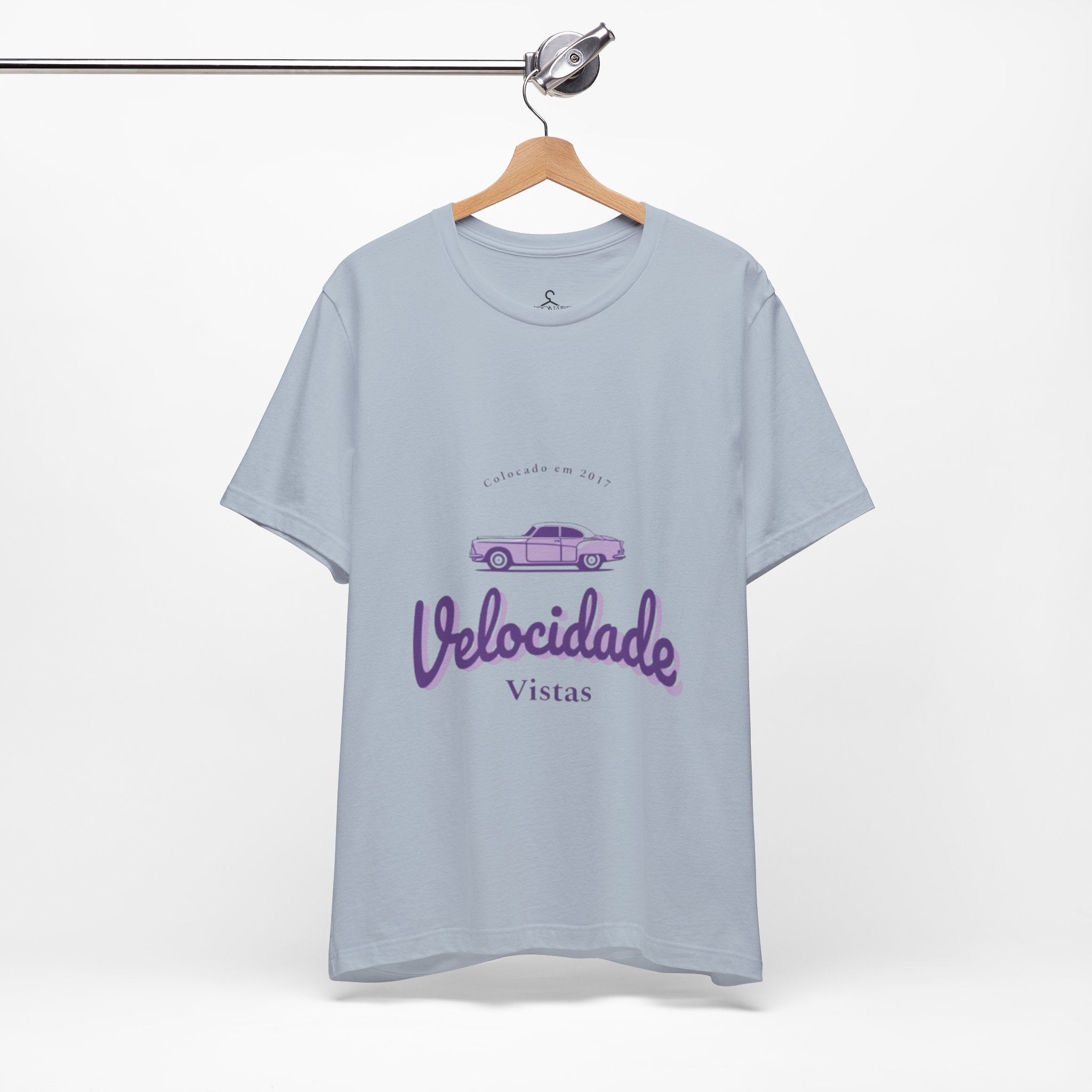 Velocidade Vintage Car T-Shirt – Retro Speed Racing Graphic Tee