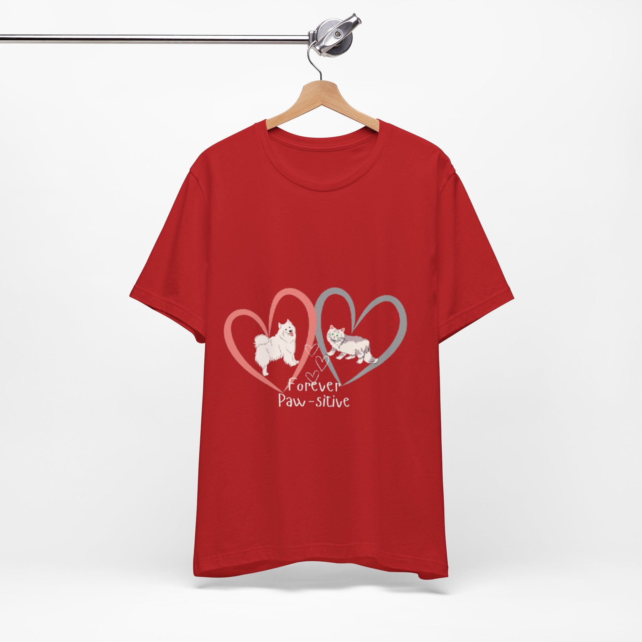 Always Paw-sitive T-Shirt – Cute Pet Lover Positive Vibes Tee