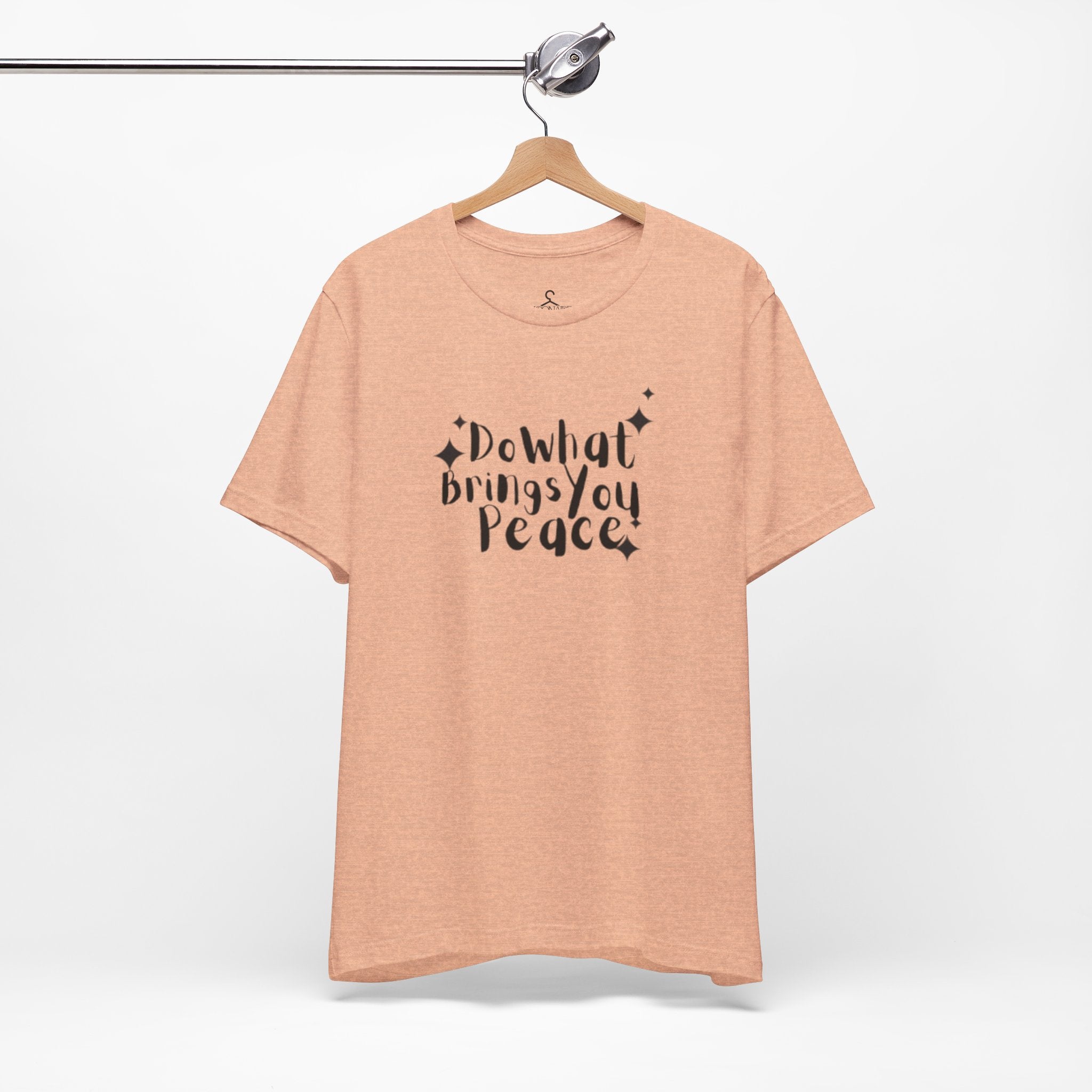 Do What Brings You Peace T-Shirt – Mindfulness Self-Care Positive Vibes Tee (Unisex)