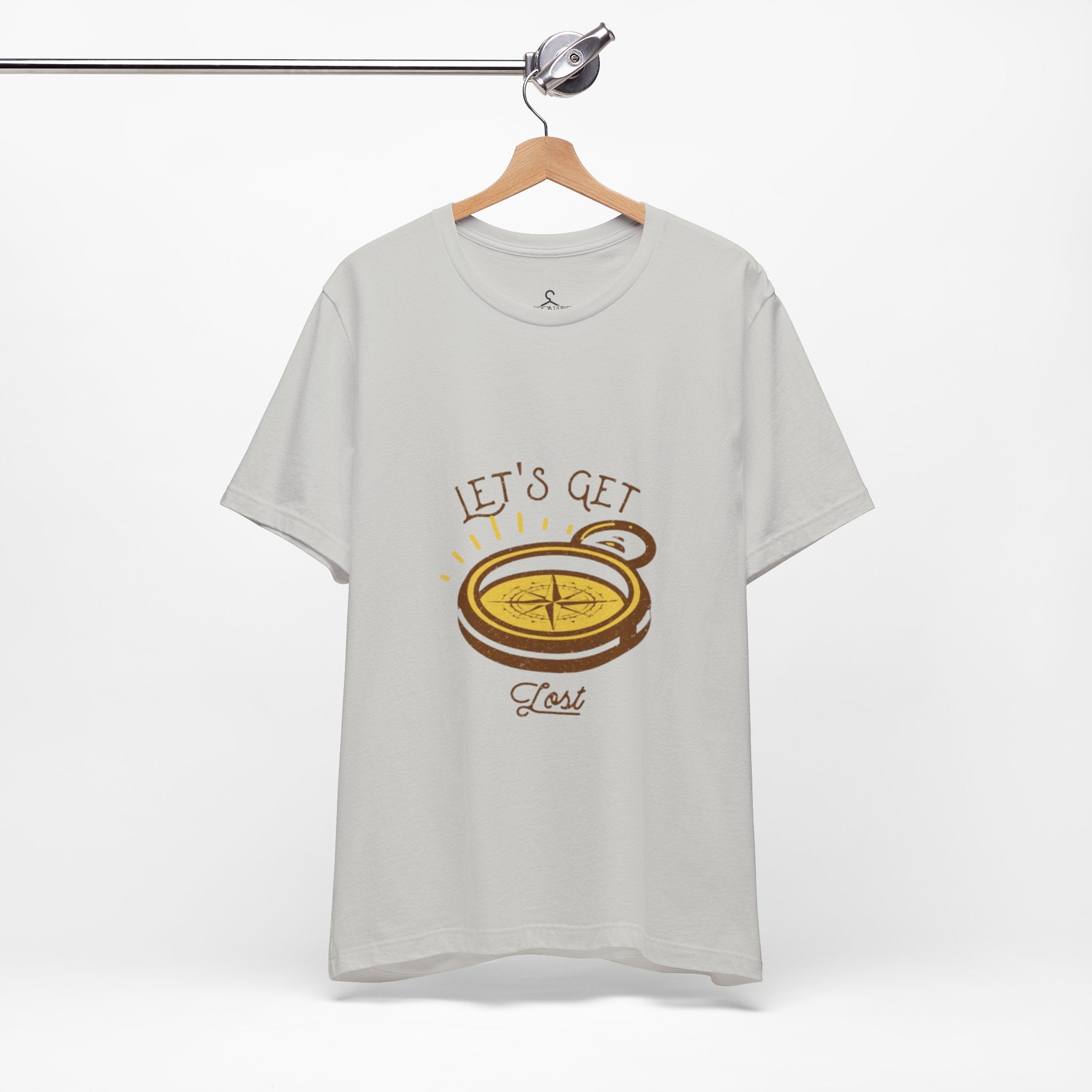 Let’s Get Lost T-Shirt – Compass Outdoor Adventure Travel Tee