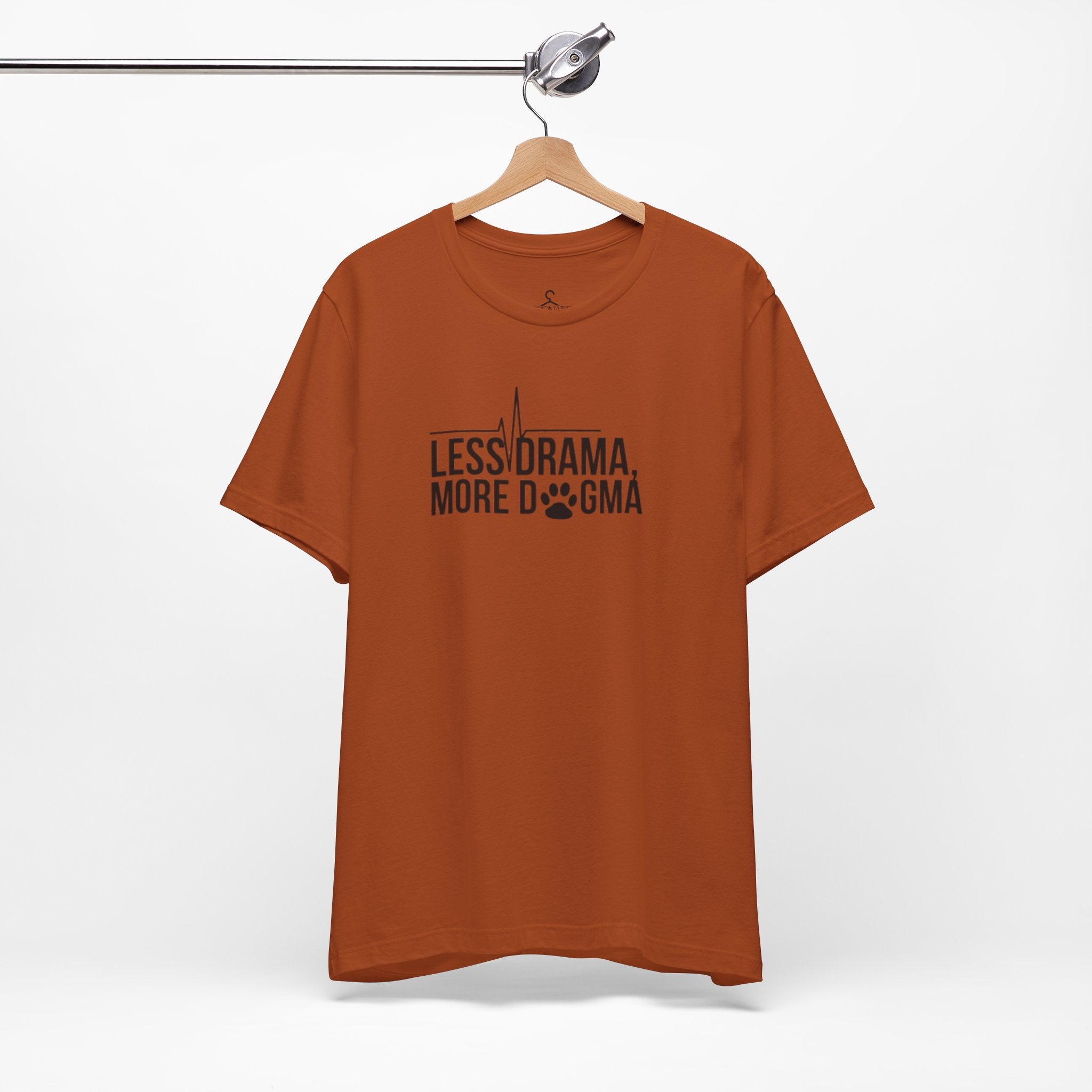 Less Drama More Dog Mama T-Shirt – Funny Dog Mom Tee