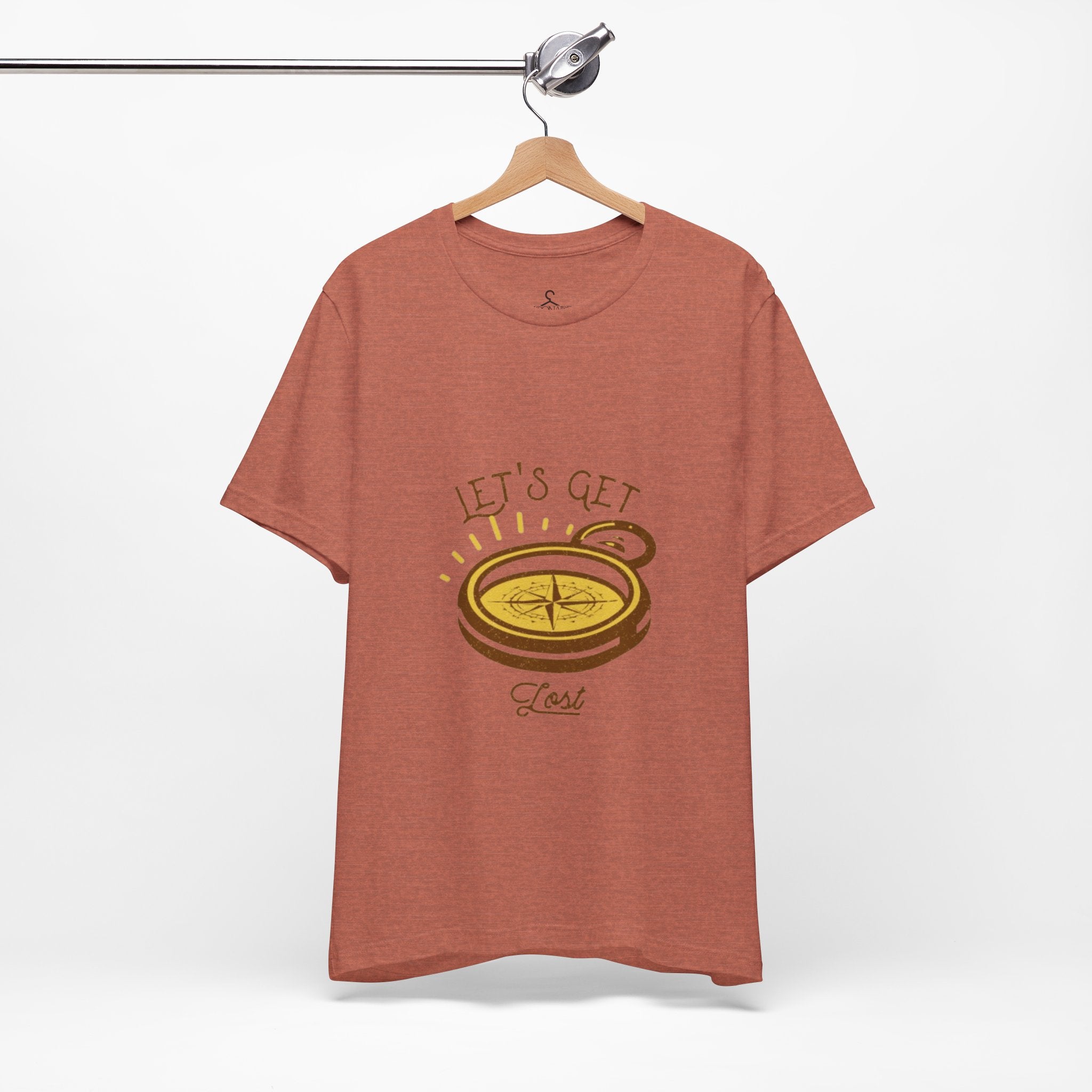 Let’s Get Lost T-Shirt – Compass Outdoor Adventure Travel Tee