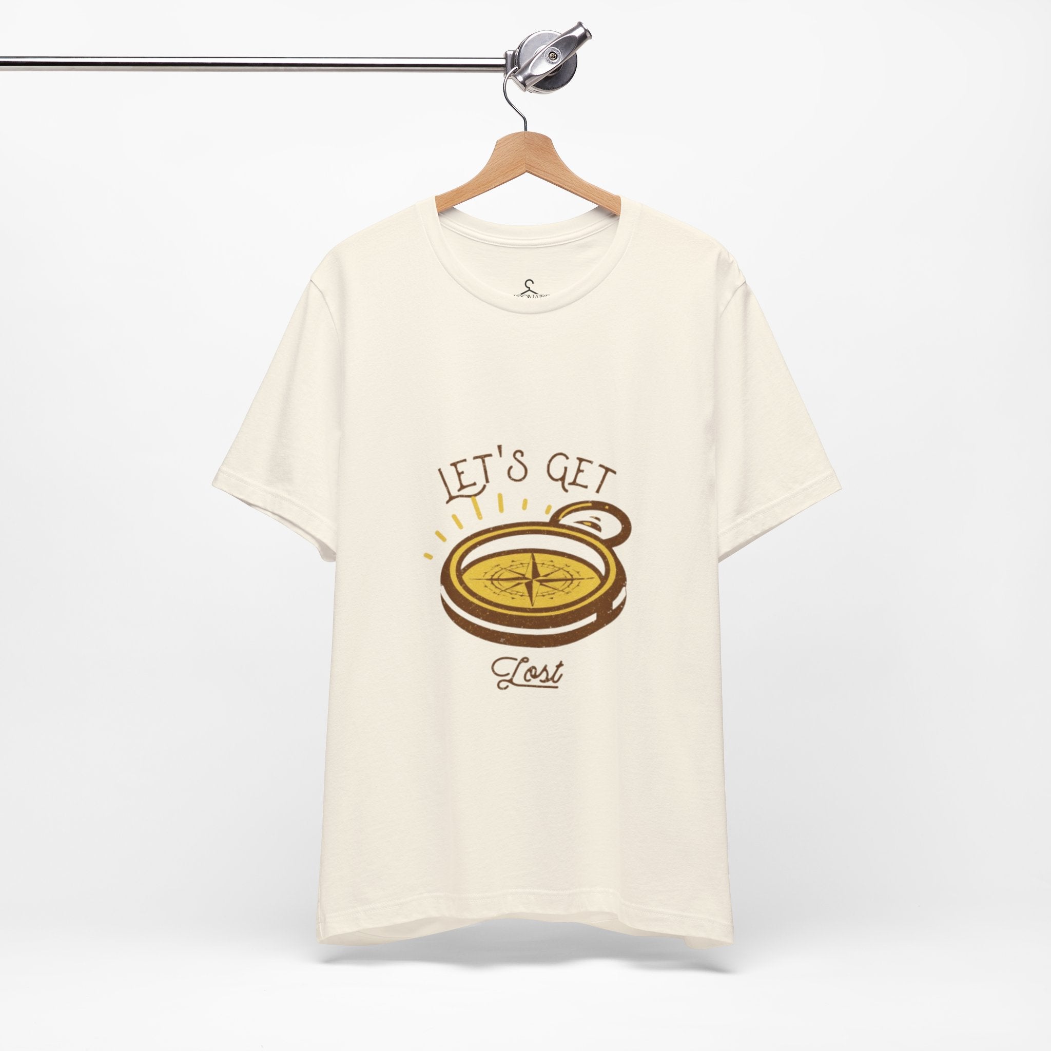 Let’s Get Lost T-Shirt – Compass Outdoor Adventure Travel Tee