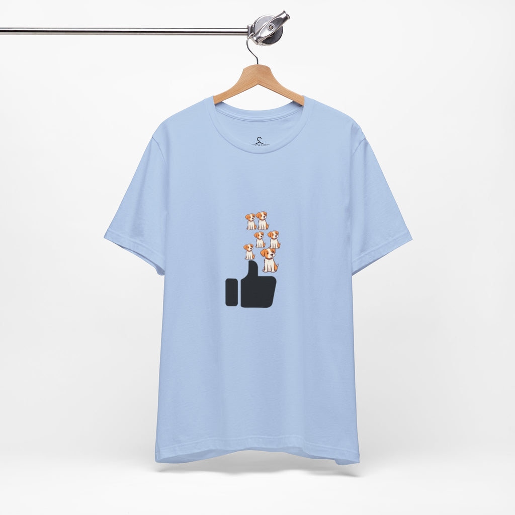 Dogs Pop Out of Like Icon T-Shirt – Funny Dog Lover Tee
