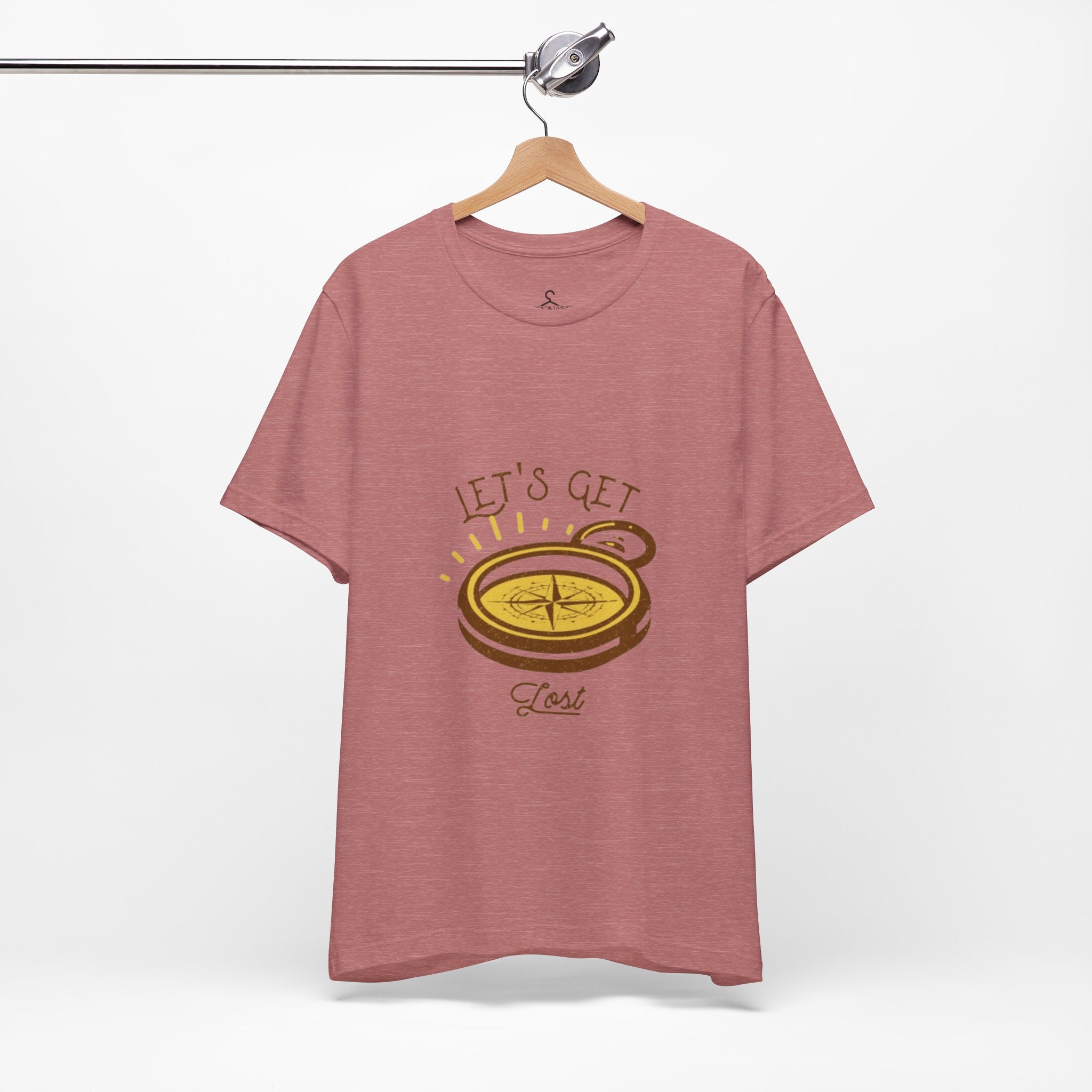 Let’s Get Lost T-Shirt – Compass Outdoor Adventure Travel Tee