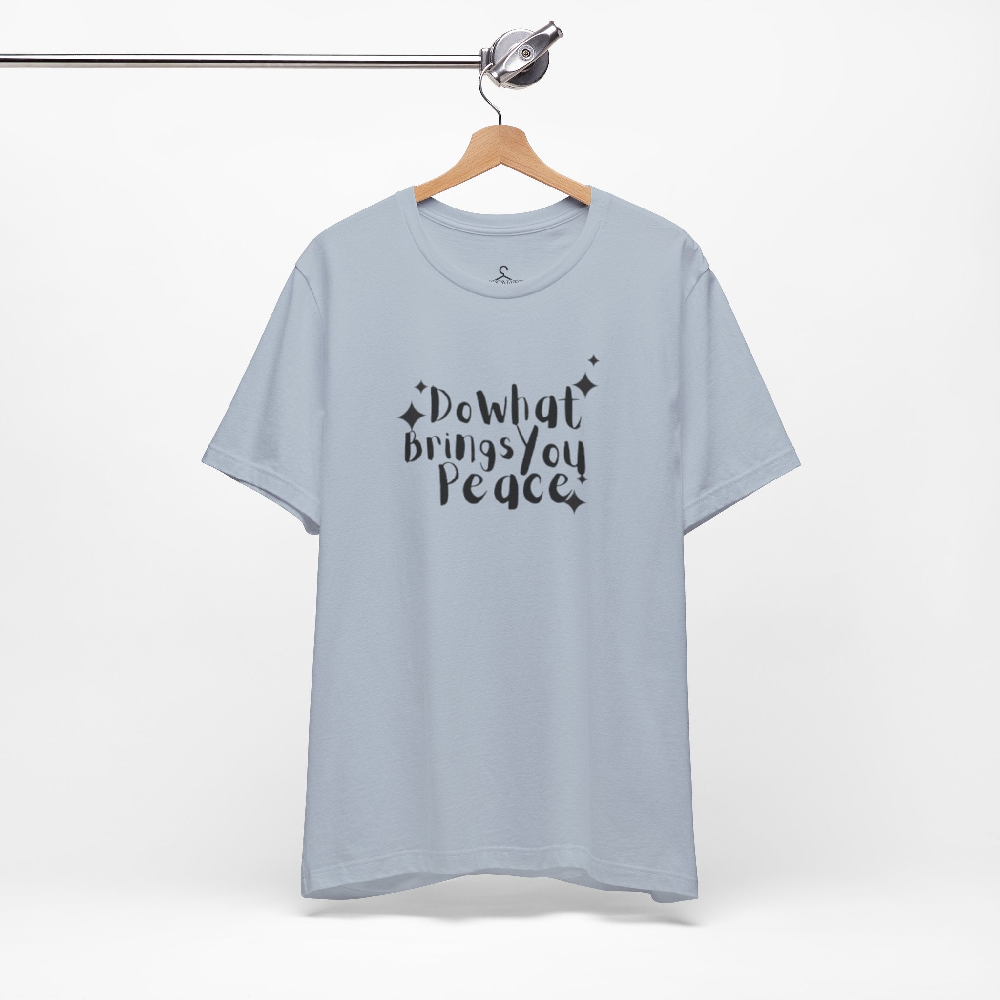 Do What Brings You Peace T-Shirt – Mindfulness Self-Care Positive Vibes Tee (Unisex)