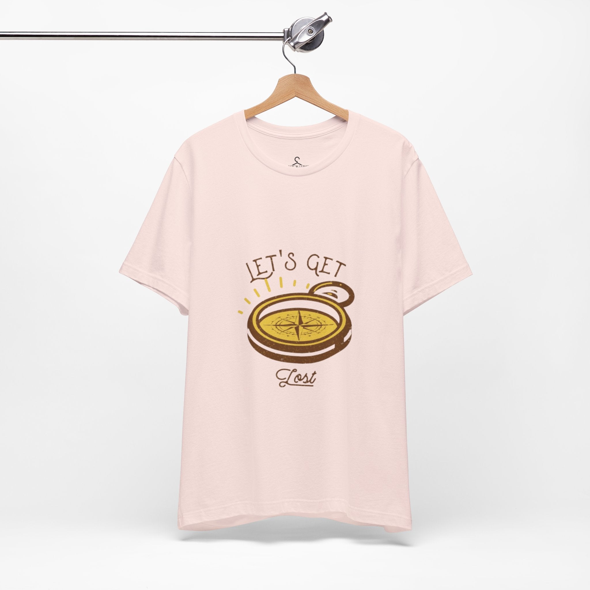 Let’s Get Lost T-Shirt – Compass Outdoor Adventure Travel Tee