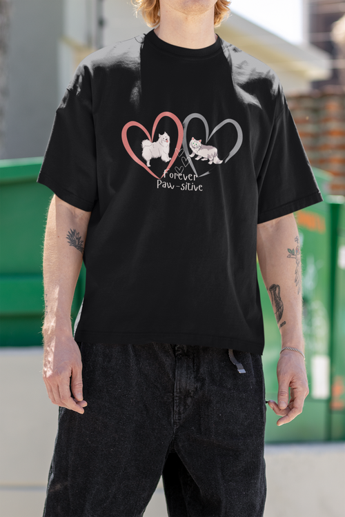 Always Paw-sitive T-Shirt – Cute Pet Lover Positive Vibes Tee