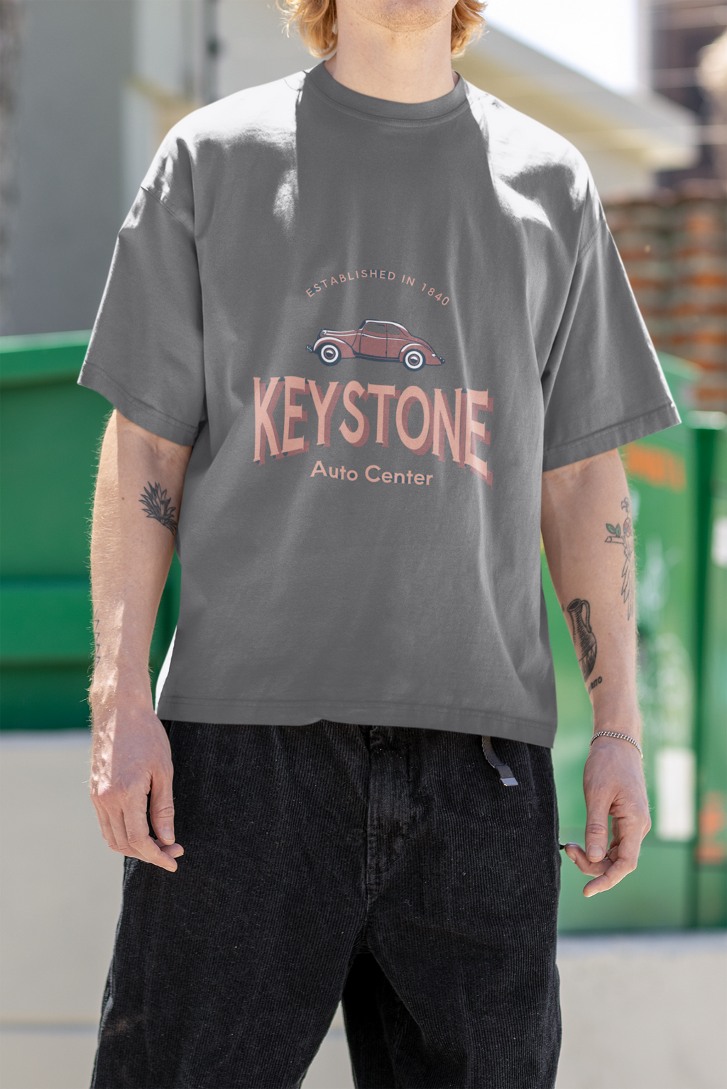 Vintage Keystone T-Shirt – Retro Car Graphic Tee