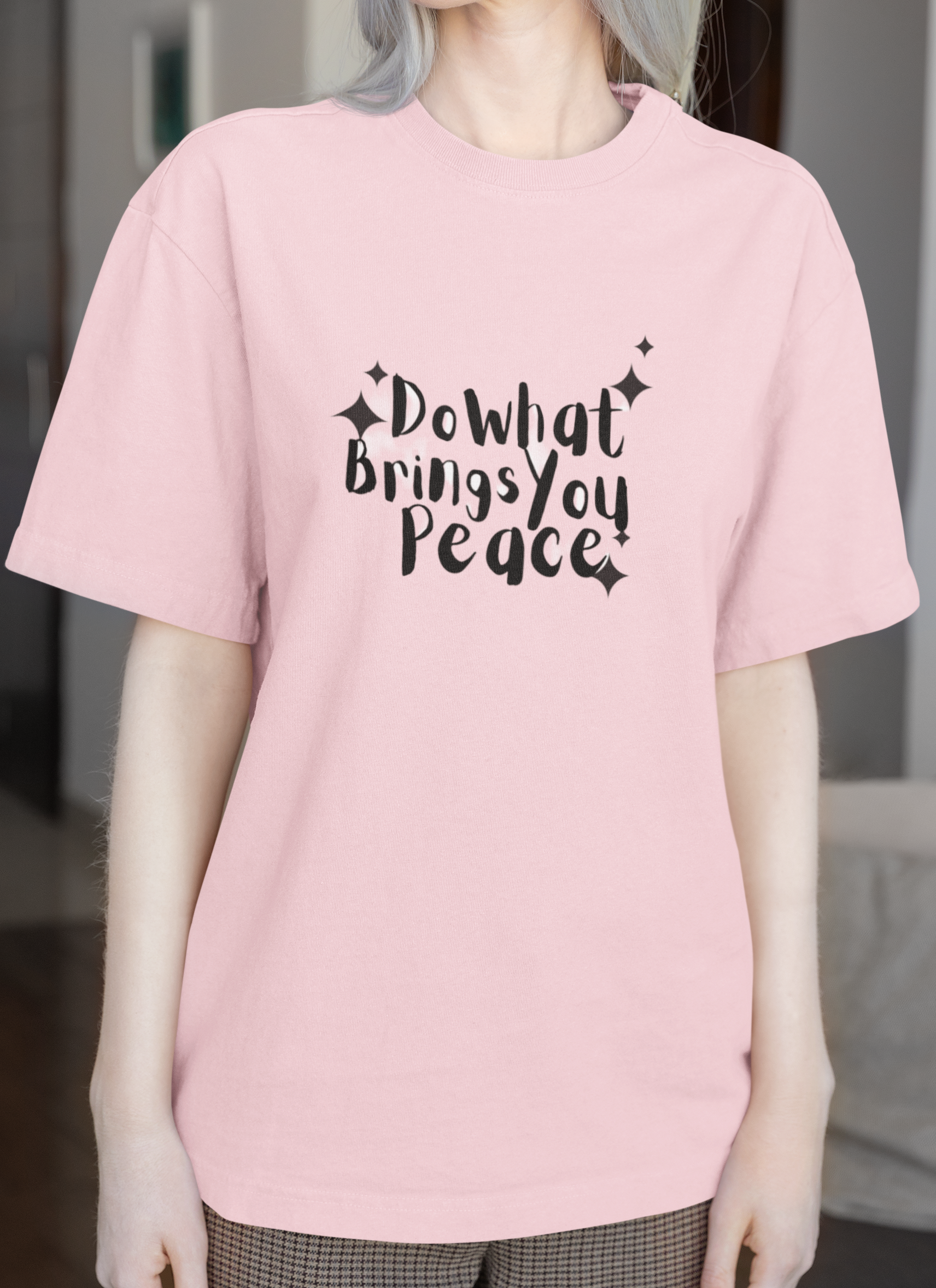 Do What Brings You Peace T-Shirt – Mindfulness Self-Care Positive Vibes Tee (Unisex)