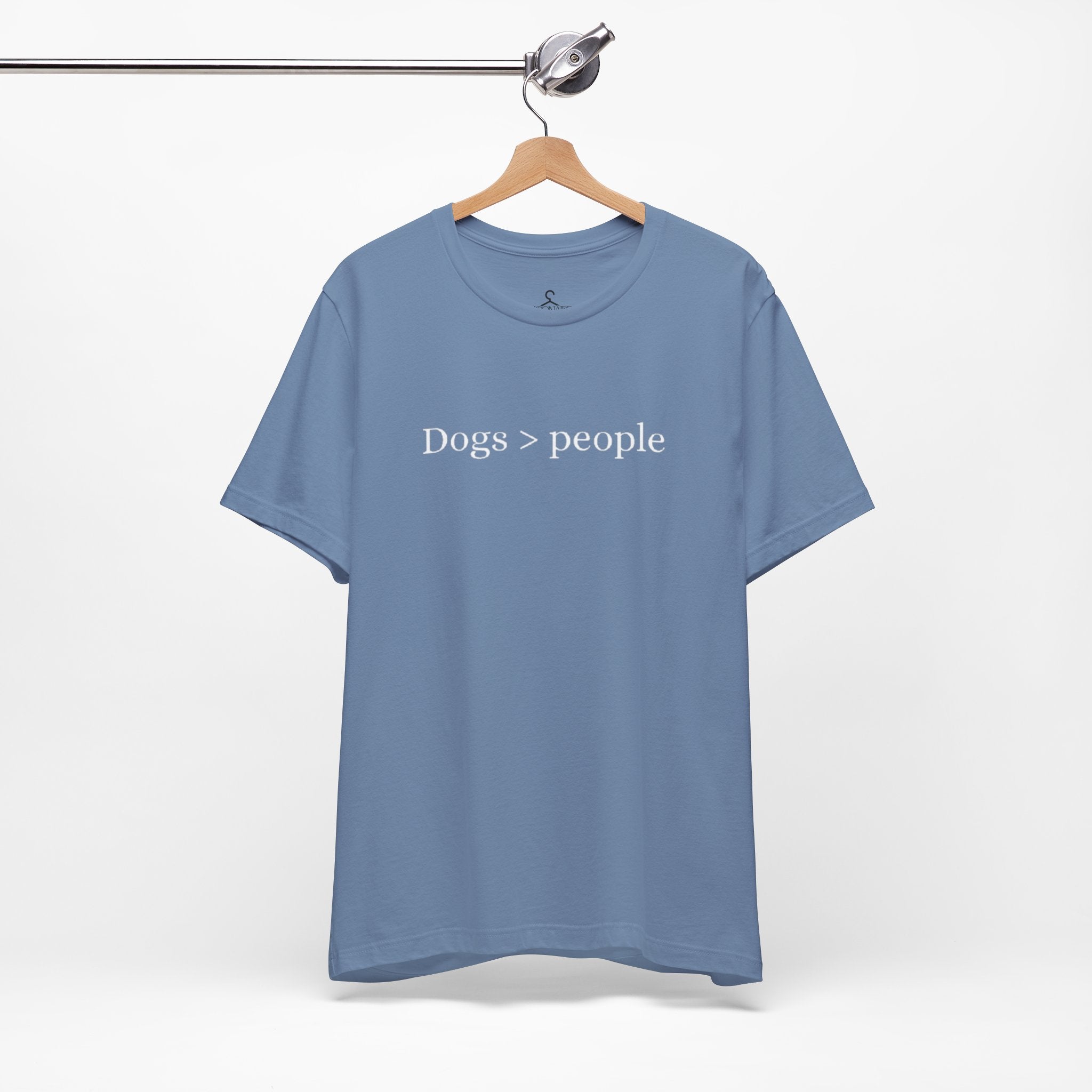 Dogs Greater Than People T-Shirt – Funny Dog Lover Tee