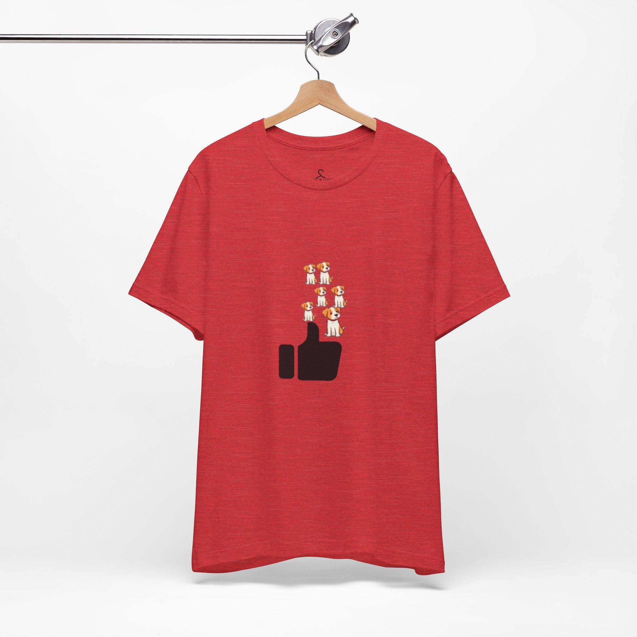 Dogs Pop Out of Like Icon T-Shirt – Funny Dog Lover Tee