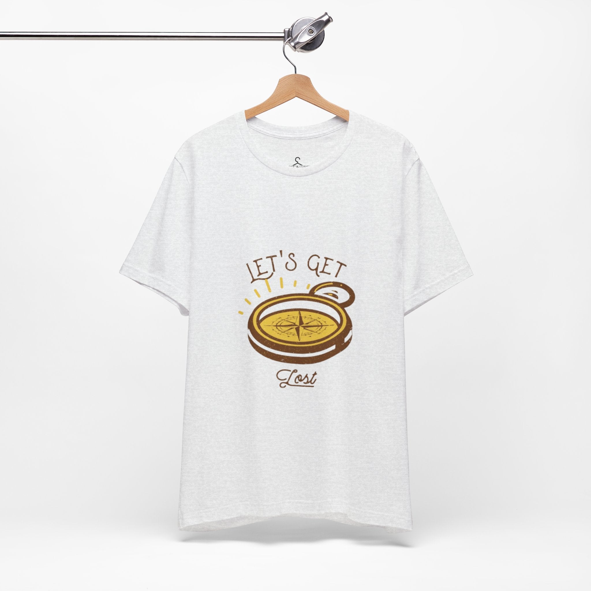 Let’s Get Lost T-Shirt – Compass Outdoor Adventure Travel Tee
