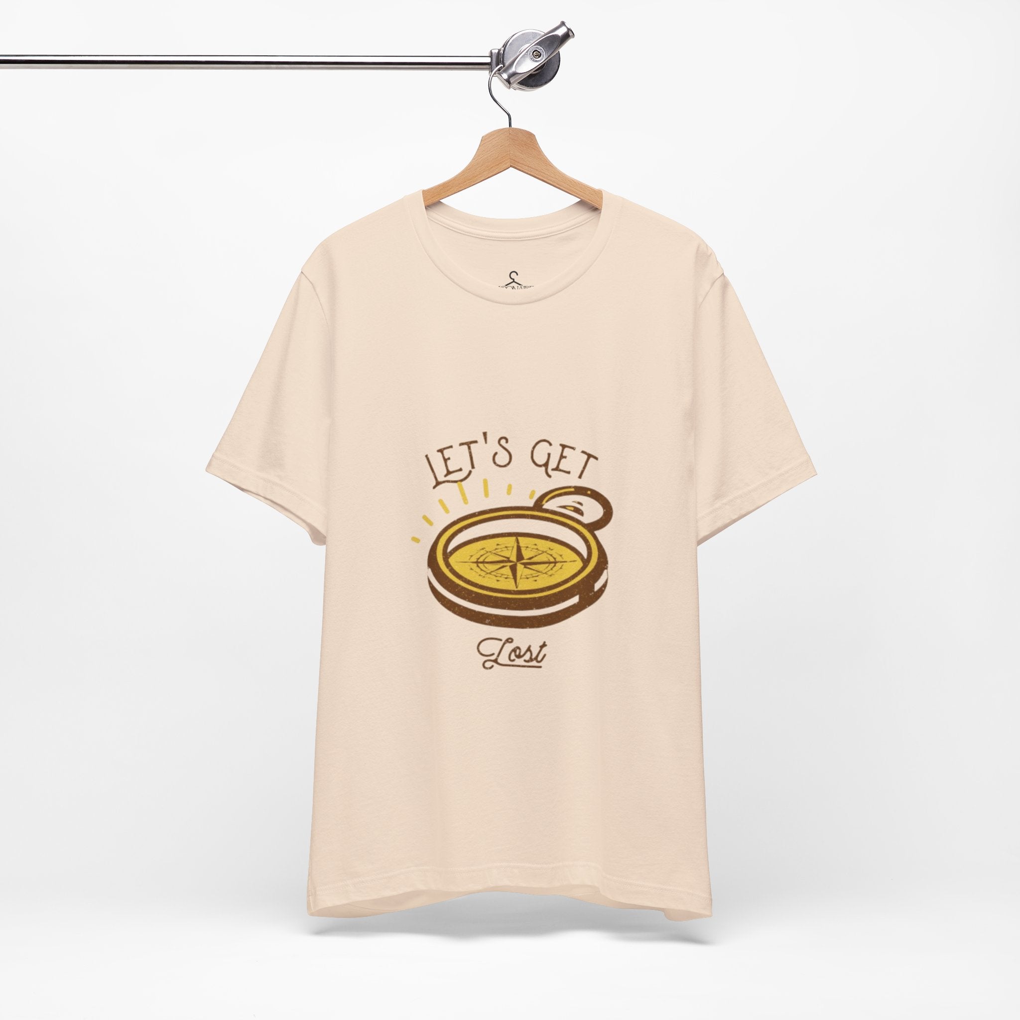 Let’s Get Lost T-Shirt – Compass Outdoor Adventure Travel Tee