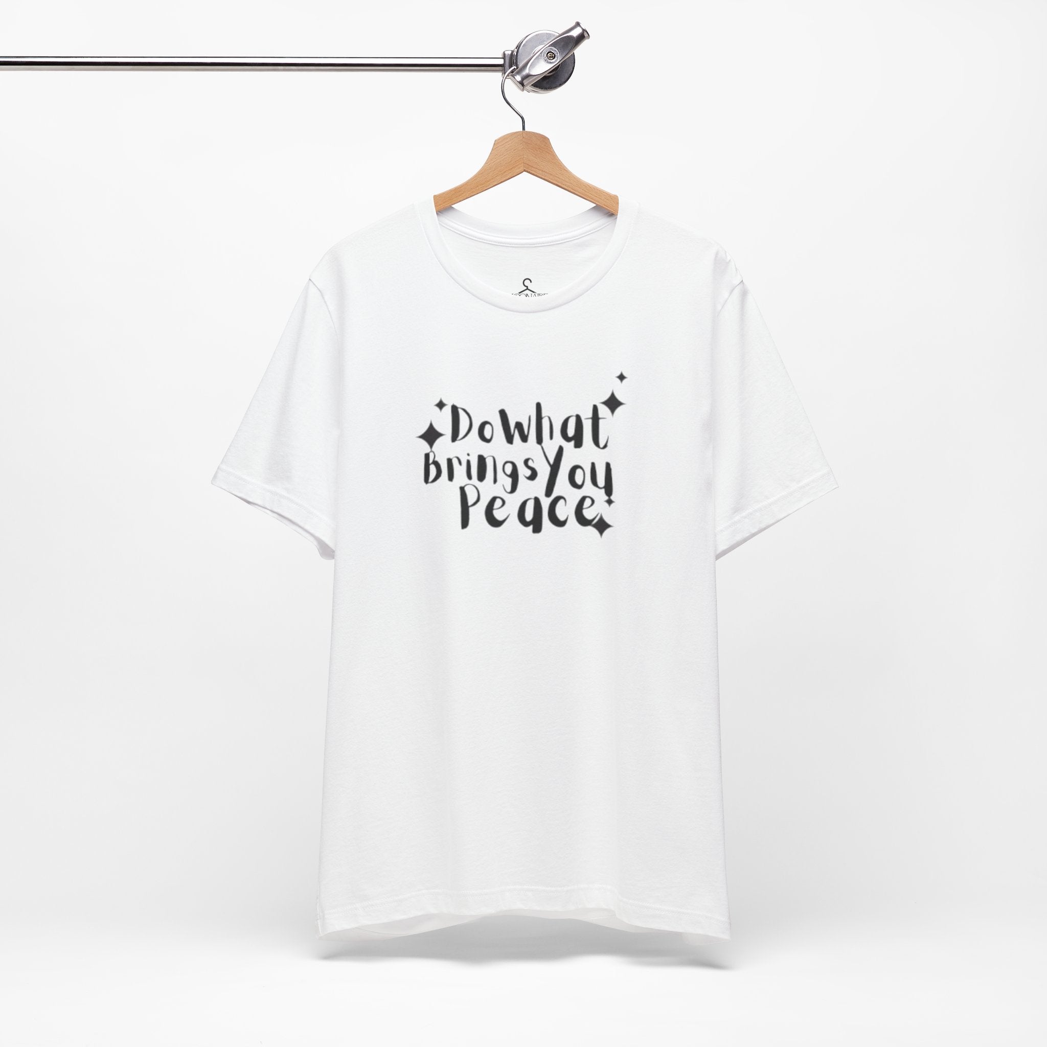 Do What Brings You Peace T-Shirt – Mindfulness Self-Care Positive Vibes Tee (Unisex)