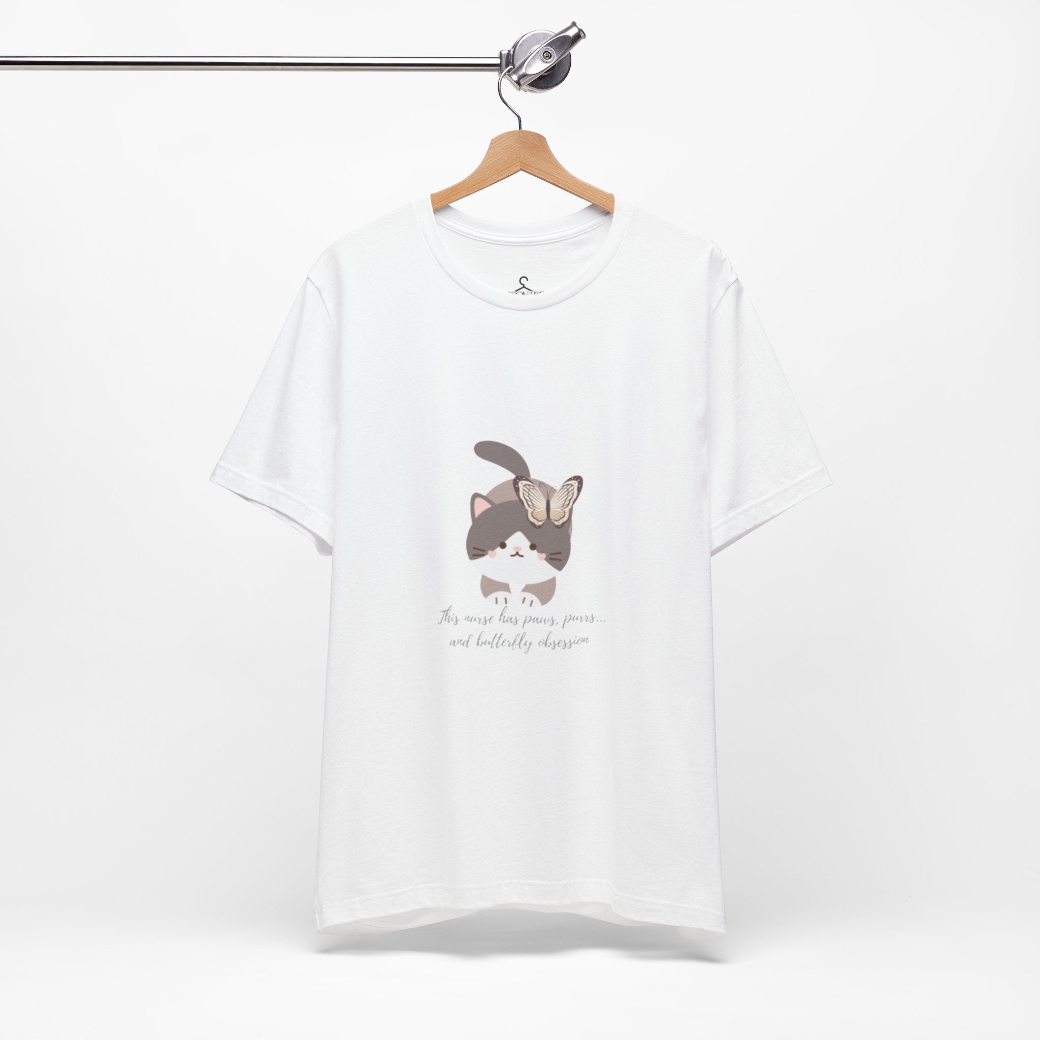 Cute Cat Graphic T-Shirt – Funny Quote Tee for Cat Lovers