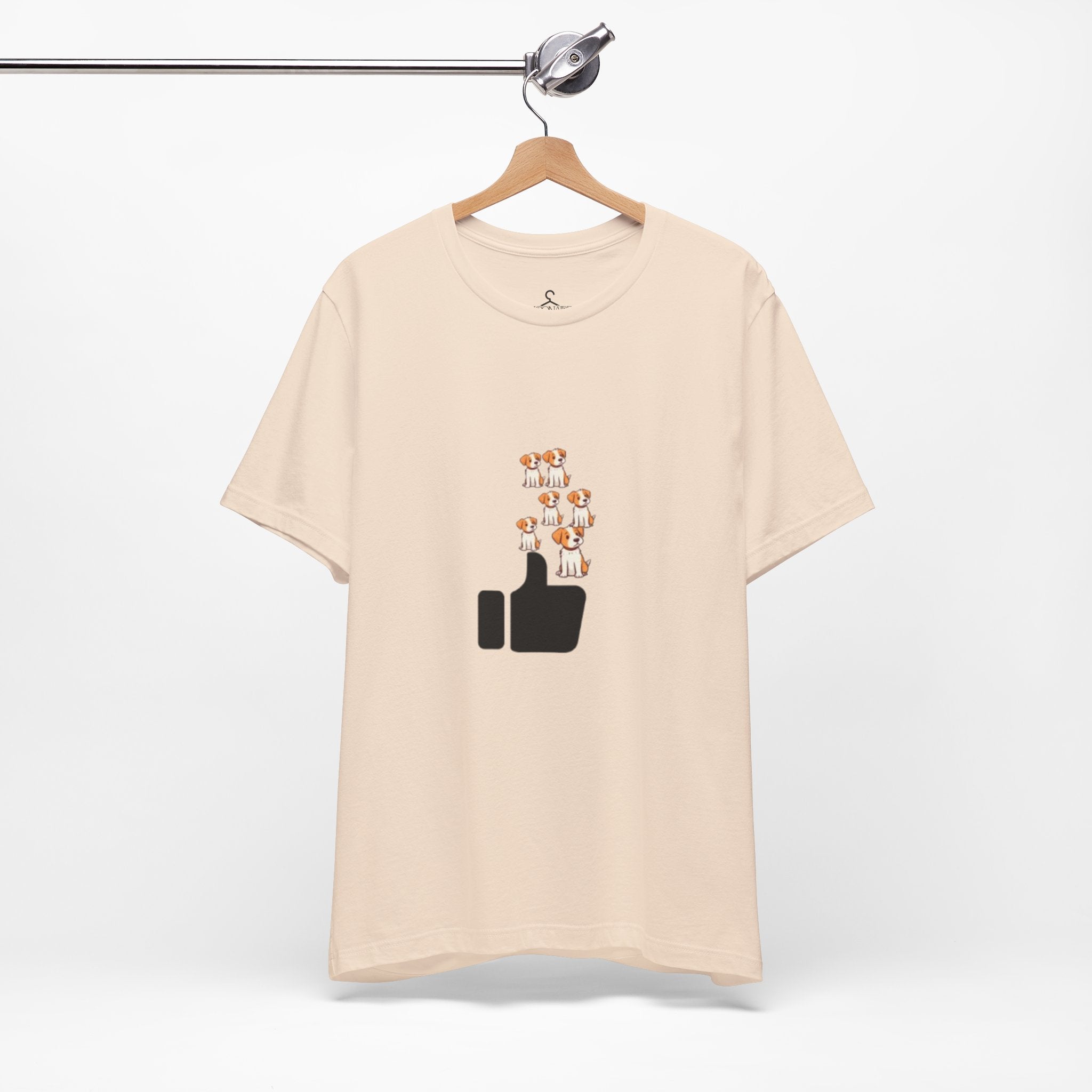 Dogs Pop Out of Like Icon T-Shirt – Funny Dog Lover Tee