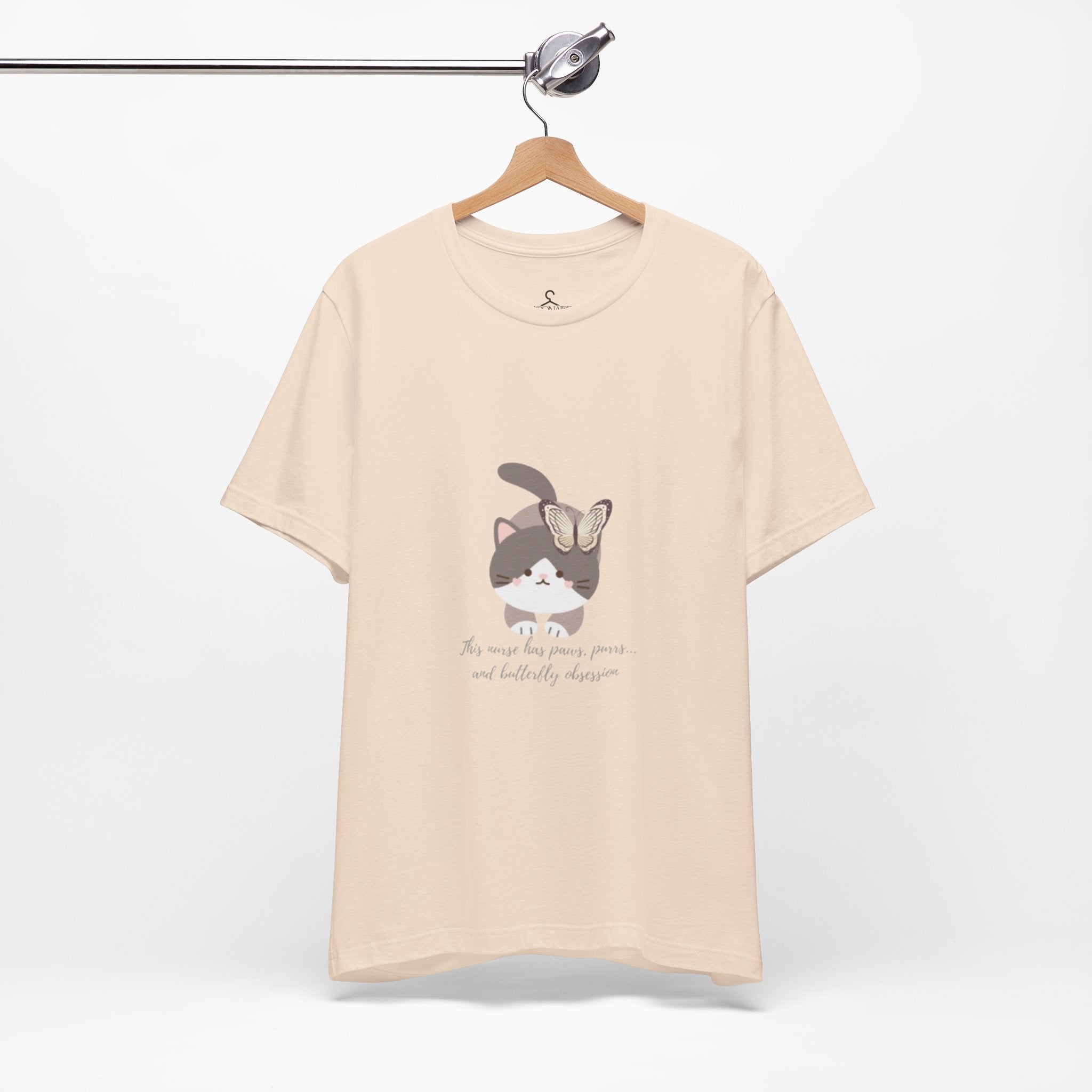 Cute Cat Graphic T-Shirt – Funny Quote Tee for Cat Lovers