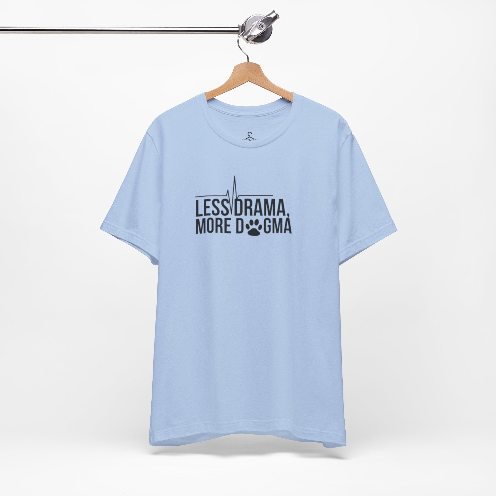 Less Drama More Dog Mama T-Shirt – Funny Dog Mom Tee
