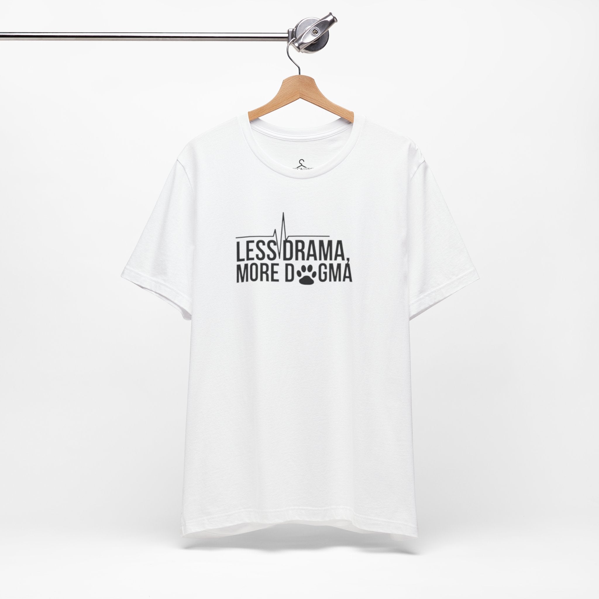 Less Drama More Dog Mama T-Shirt – Funny Dog Mom Tee