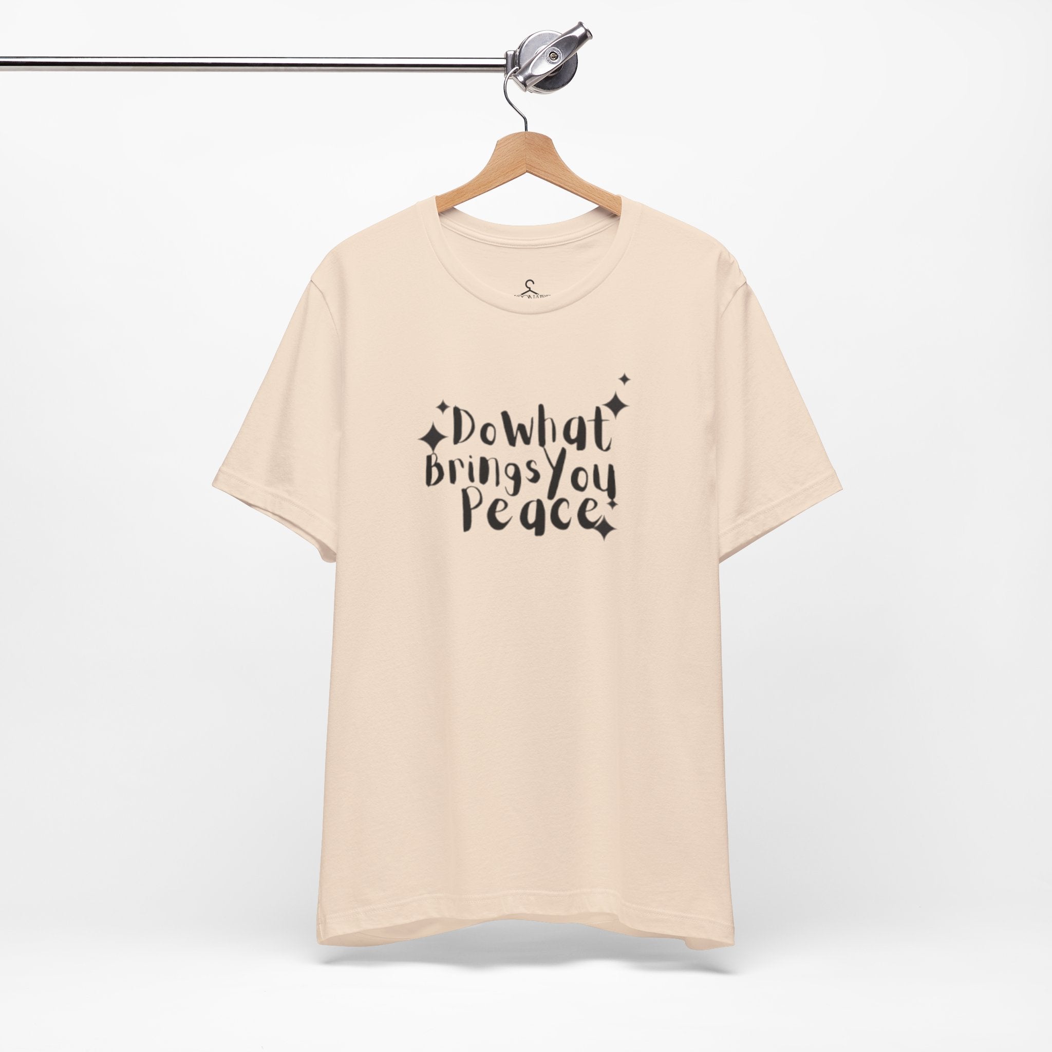 Do What Brings You Peace T-Shirt – Mindfulness Self-Care Positive Vibes Tee (Unisex)
