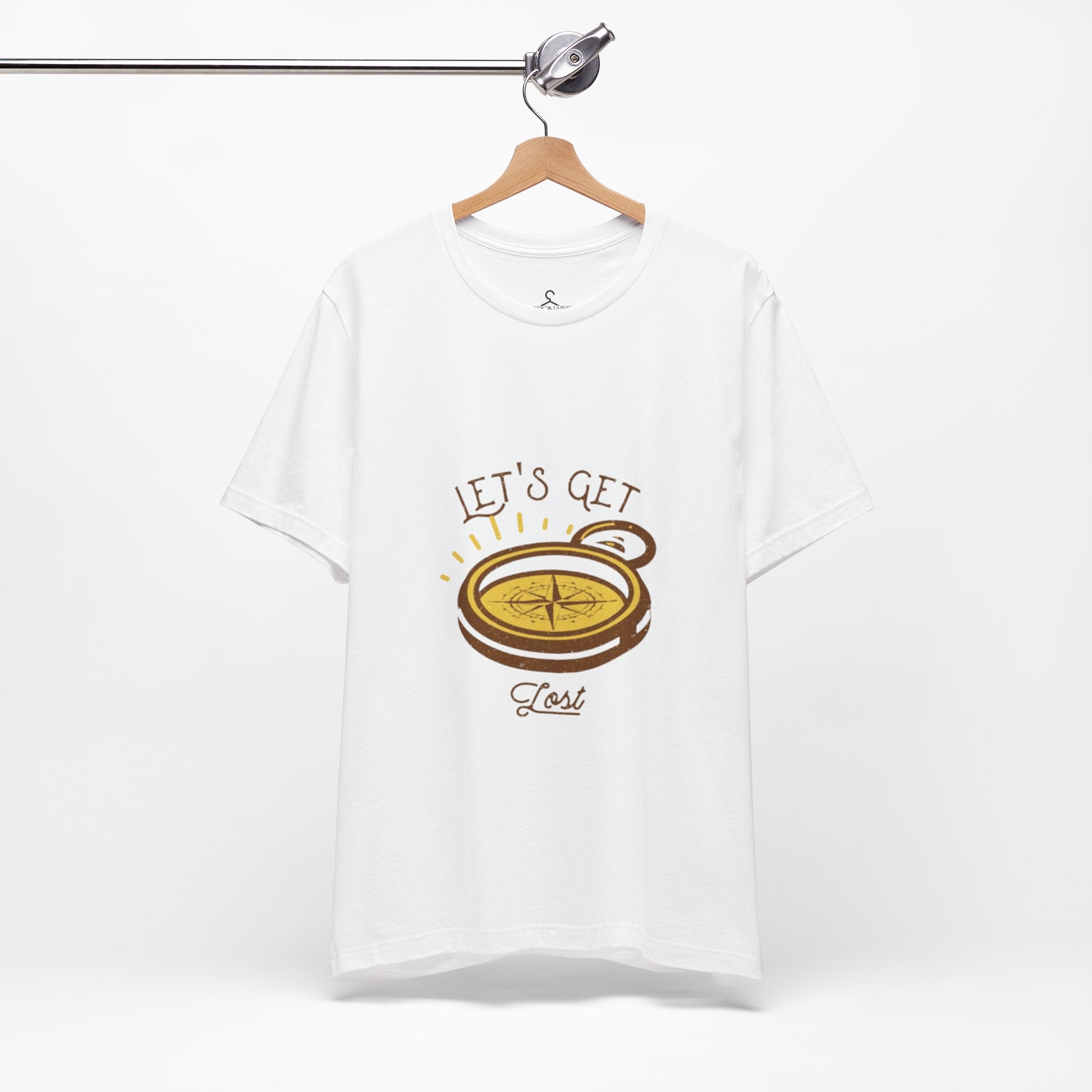 Let’s Get Lost T-Shirt – Compass Outdoor Adventure Travel Tee
