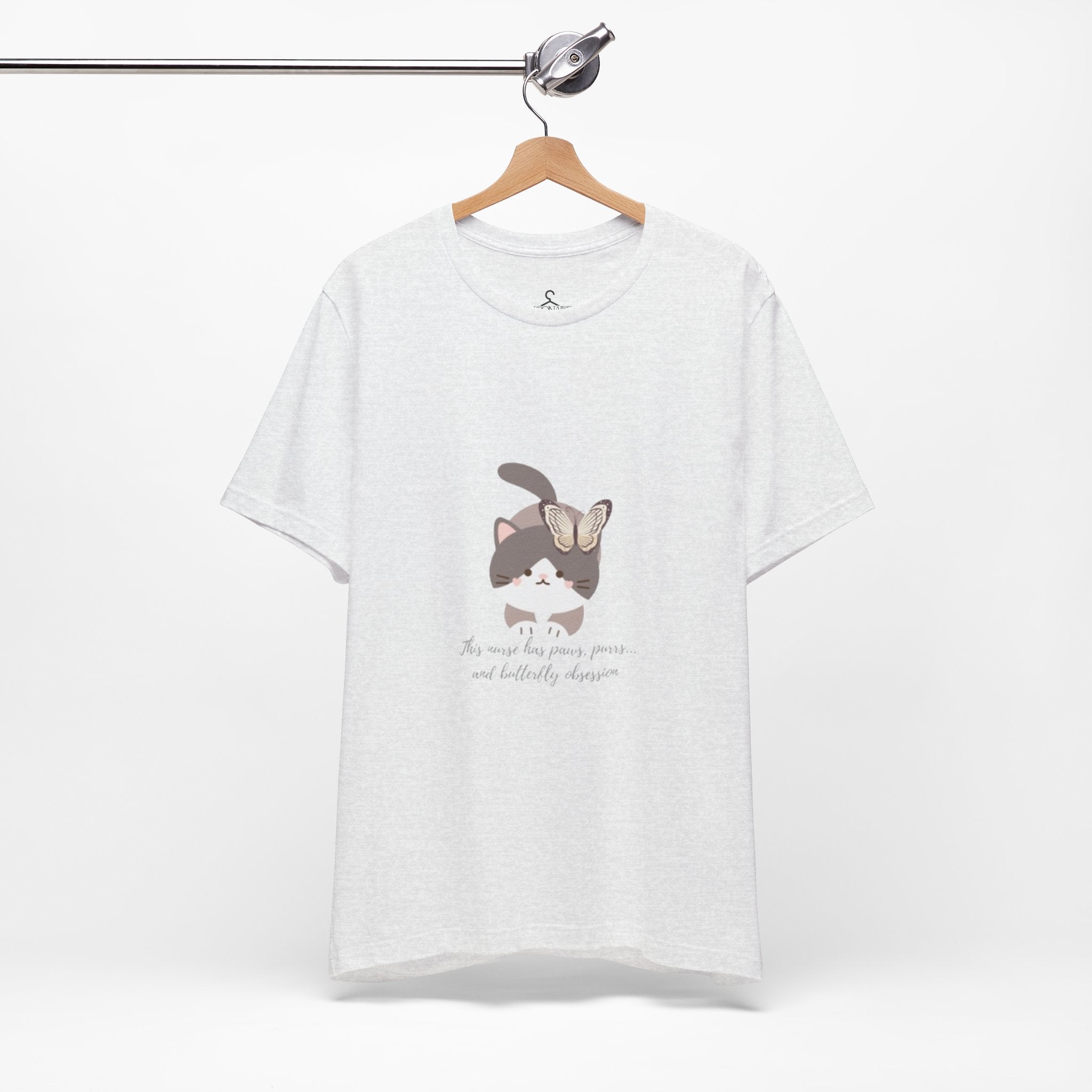 Cute Cat Graphic T-Shirt – Funny Quote Tee for Cat Lovers