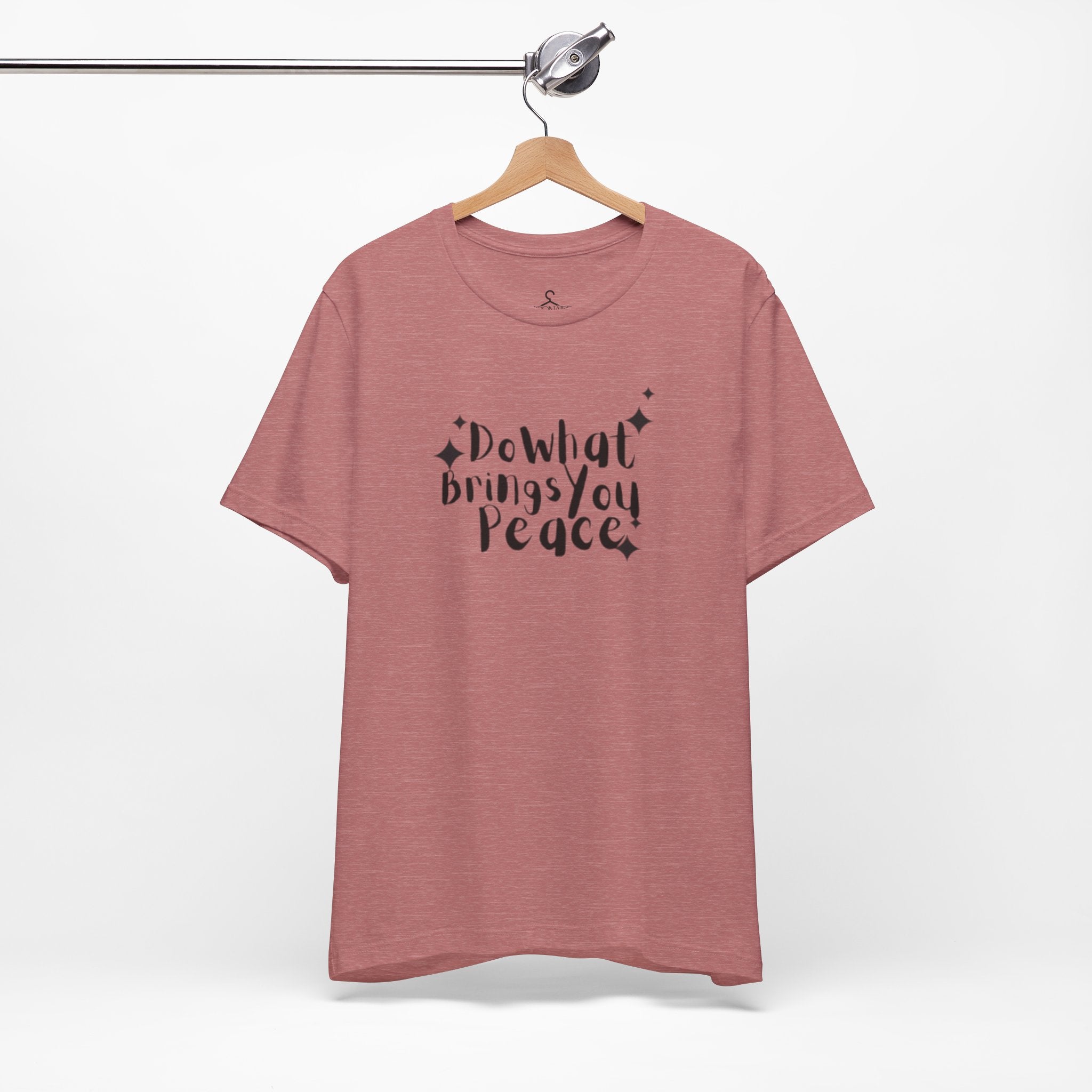 Do What Brings You Peace T-Shirt – Mindfulness Self-Care Positive Vibes Tee (Unisex)