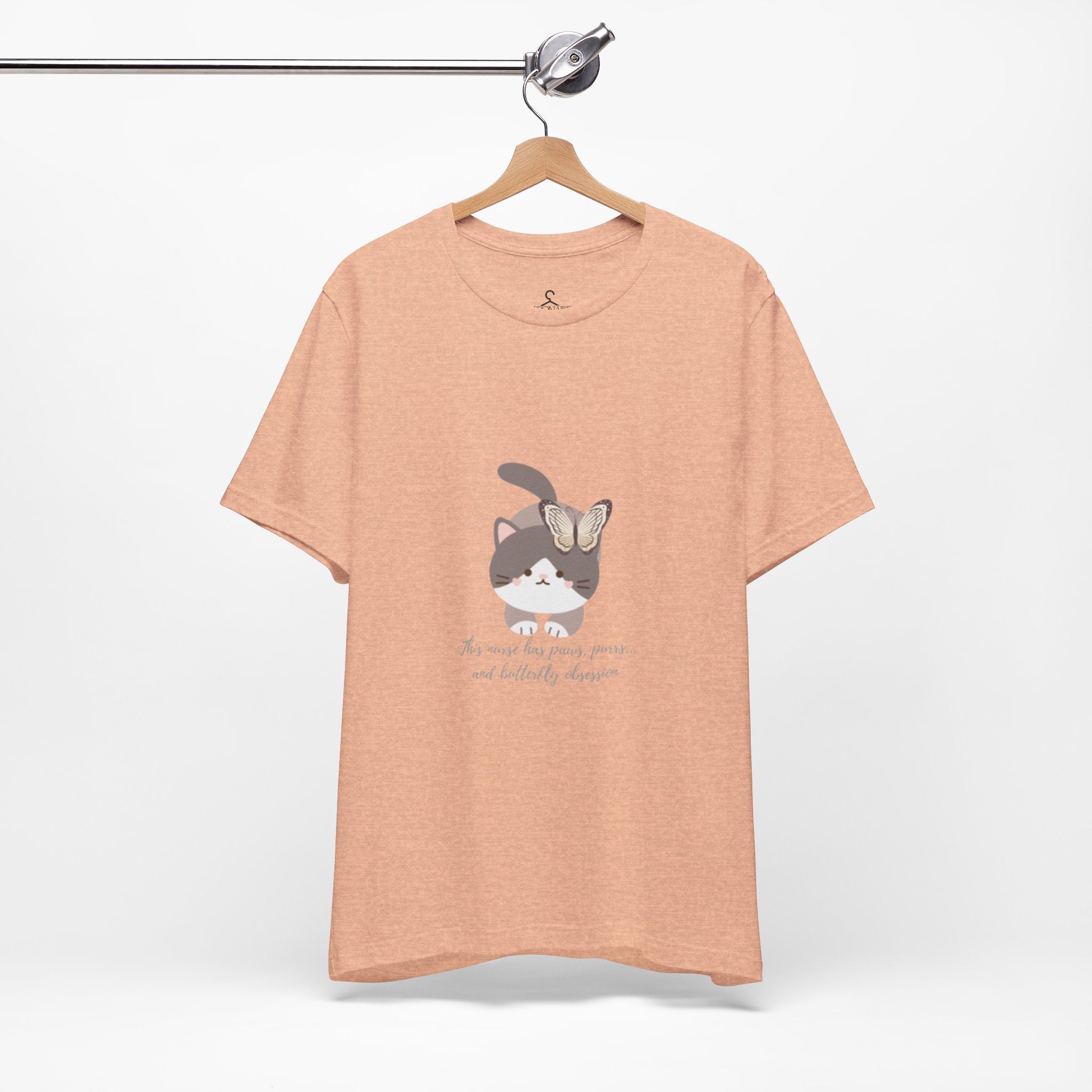 Cute Cat Graphic T-Shirt – Funny Quote Tee for Cat Lovers